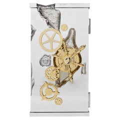 Boca do Lobo Millionaire Silver Luxury Safe in Silver-Plated Brass