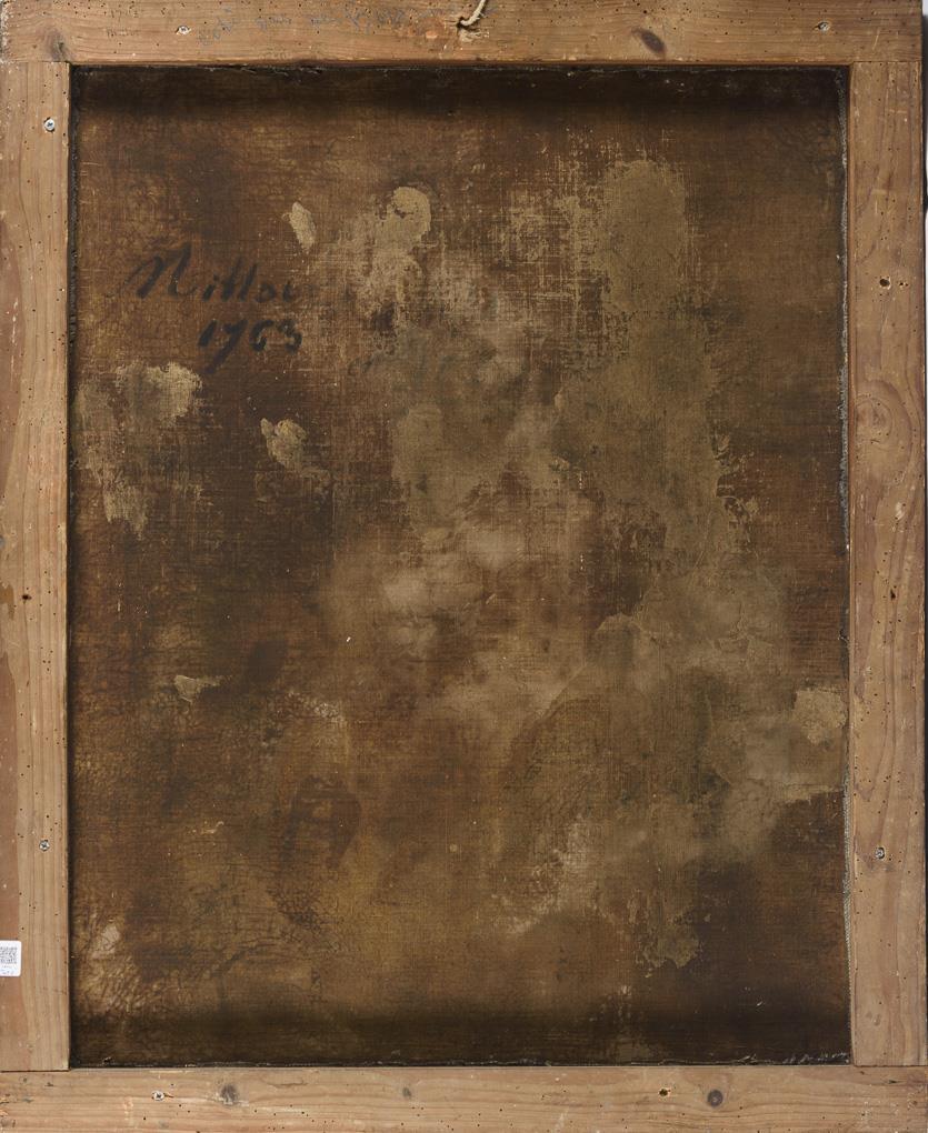 Attributed to MILLOT, Henri Portrait of a Lady For Sale 5