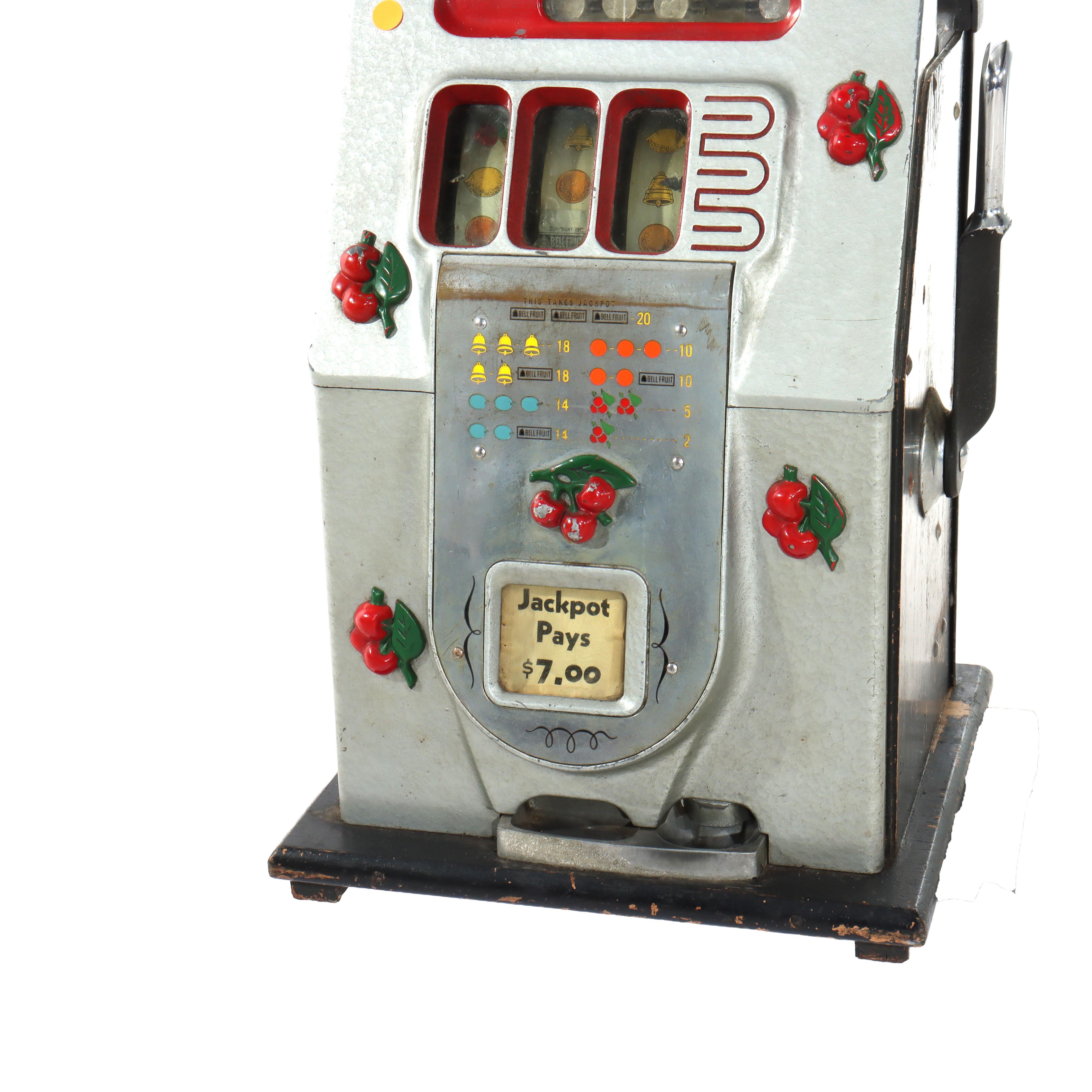Mills Novelty Co. Cherry Blossom Nickel Slot Casino Gaming Machine