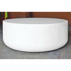 Millstone Low Table in Resin, Stone Aggregate & Fiberglass by Zachary A. Design