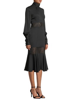 Milly Schwarz Arianna Kleid US 4