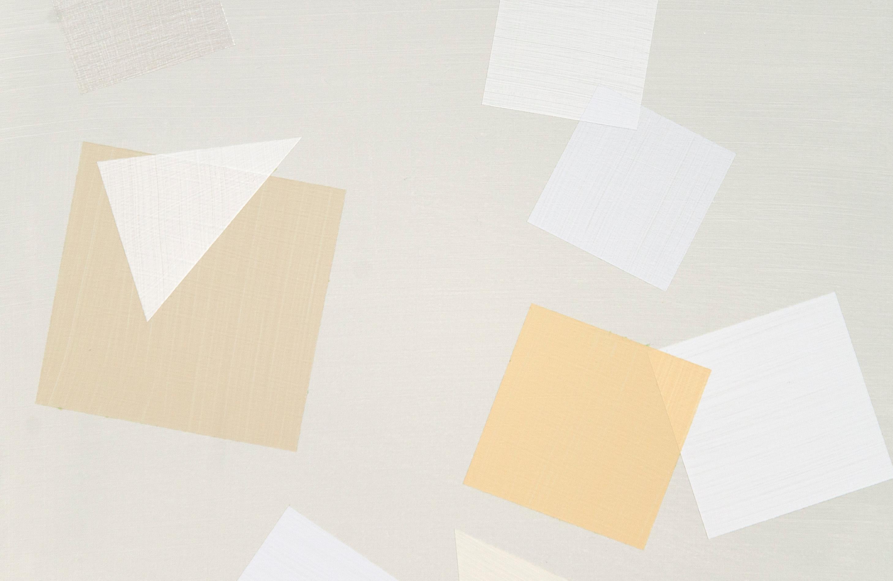 7 Pieces for Arvo Part - astratto geometrico, raggruppamento, acrilico su tela in vendita 8