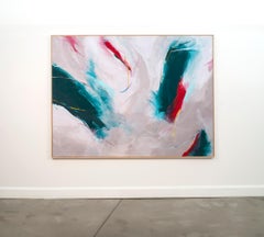 Nach Wordsworth - modern, gestisch abstrakt, Acryl auf Leinwand