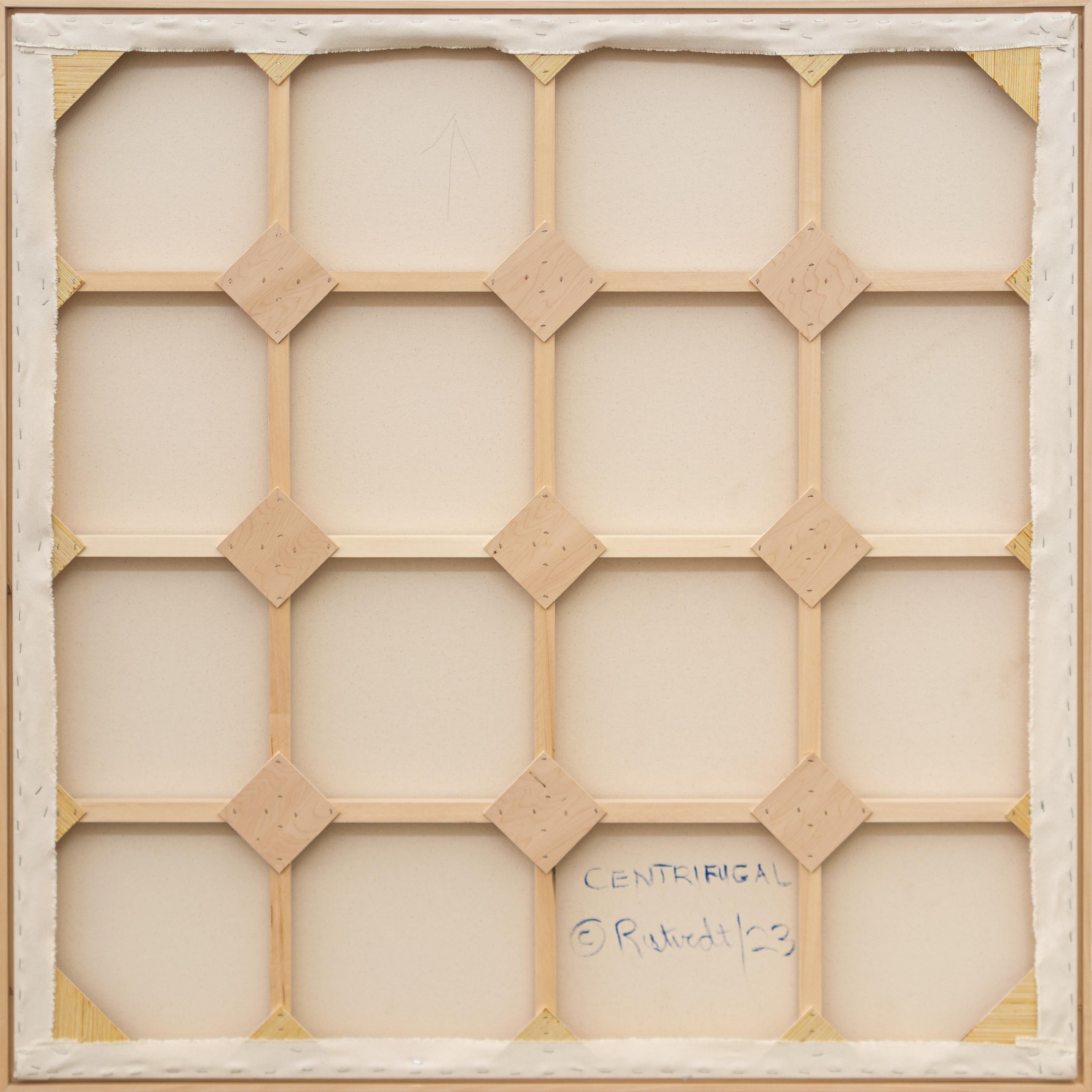 Centrifuga - moderno, contemporaneo, astratto geometrico, acrilico su tela in vendita 7