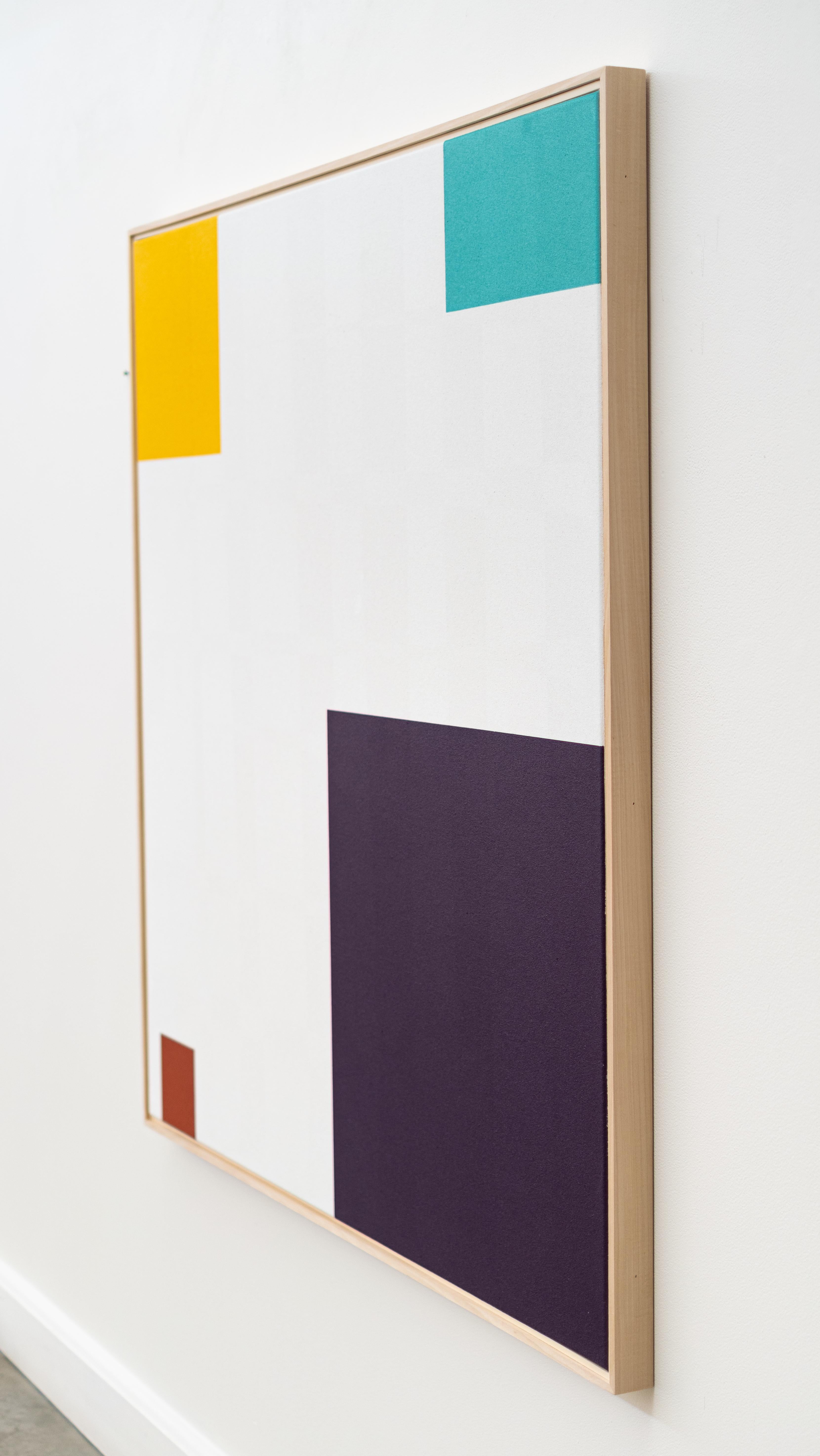 Centrifuga - moderno, contemporaneo, astratto geometrico, acrilico su tela in vendita 1