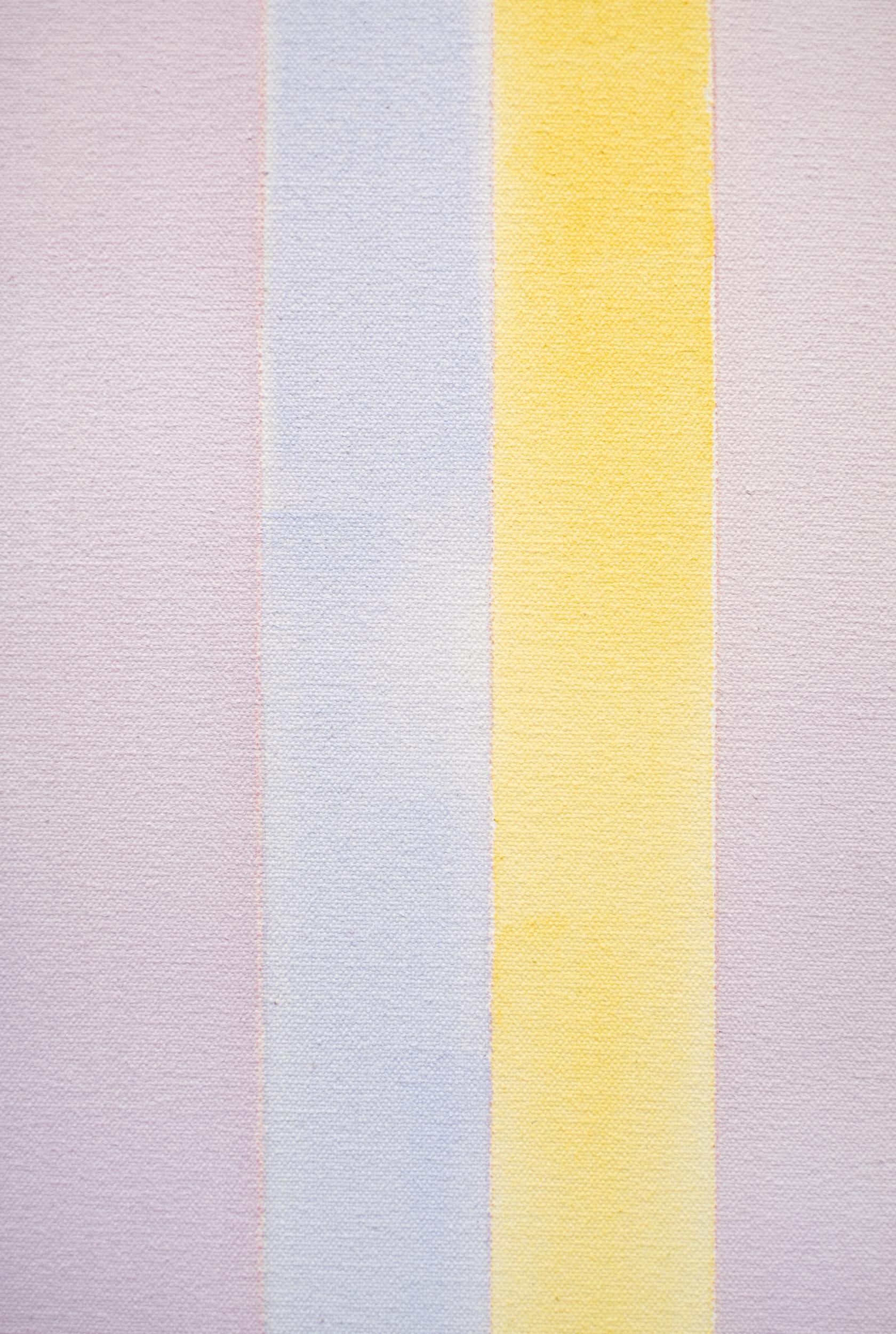 Evening Light - soft, colourful, minimalist, abstract, acrylic on canvas For Sale 3