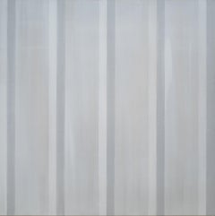 Everything and Nothing - monochromatic, contemporary abstract, acrylic on canvas