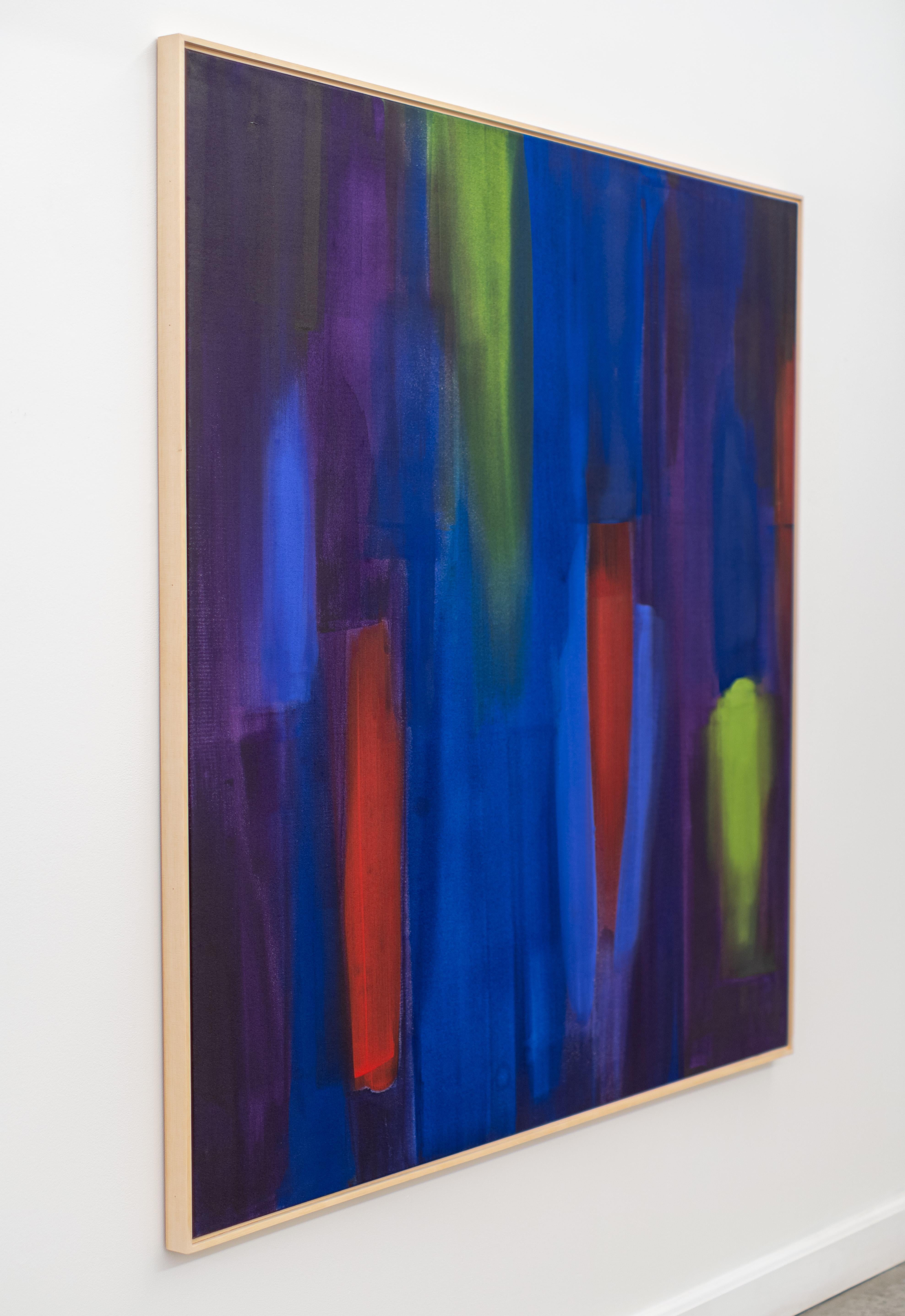 Dal buio - moderno, contemporaneo, astratto, acrilico su tela - Painting Astratto di Milly Ristvedt
