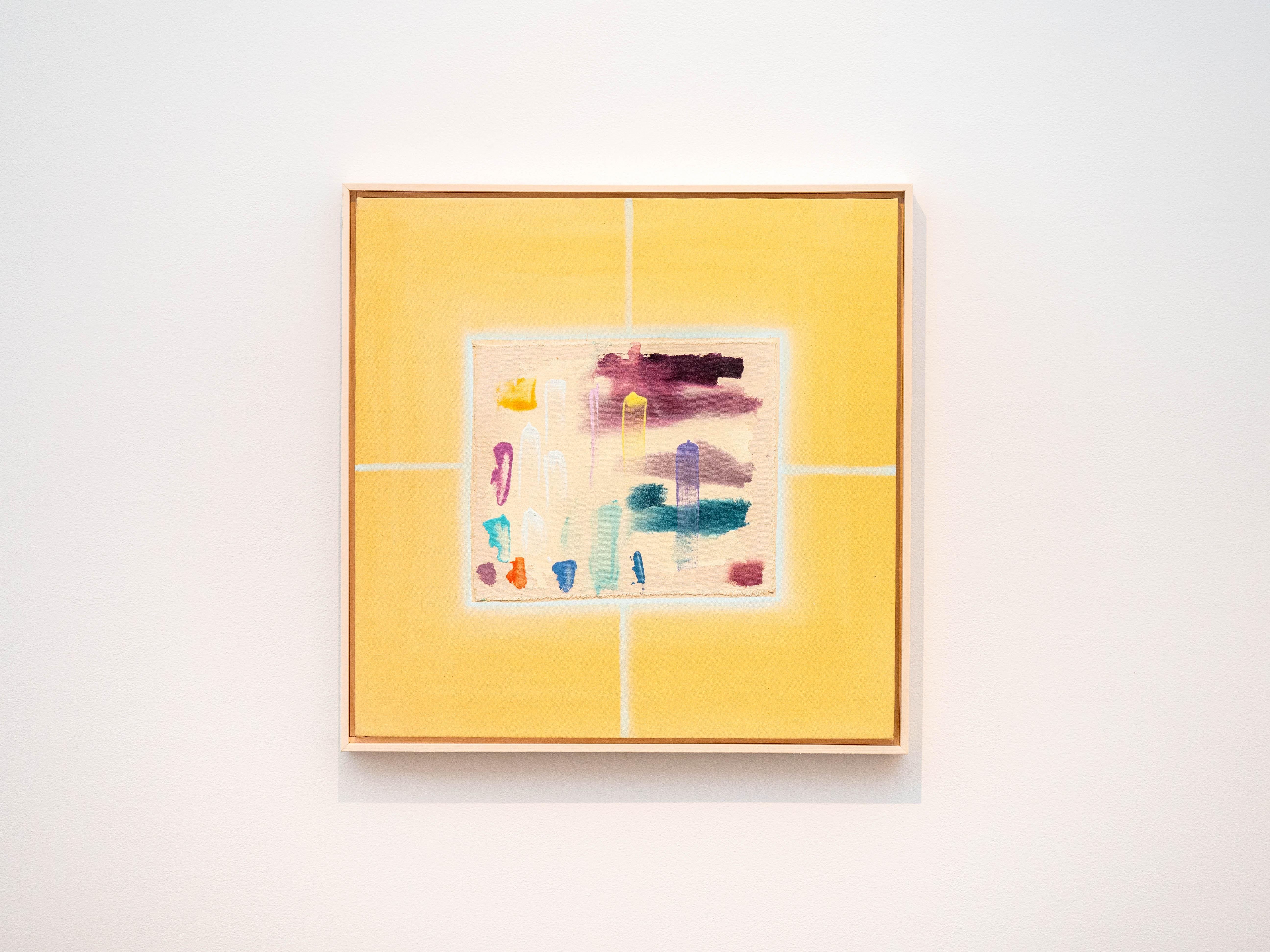 Suite Georgia: Simetría - moderno, contemporáneo, abstracto, acrílico sobre lienzo - Painting Abstracto de Milly Ristvedt