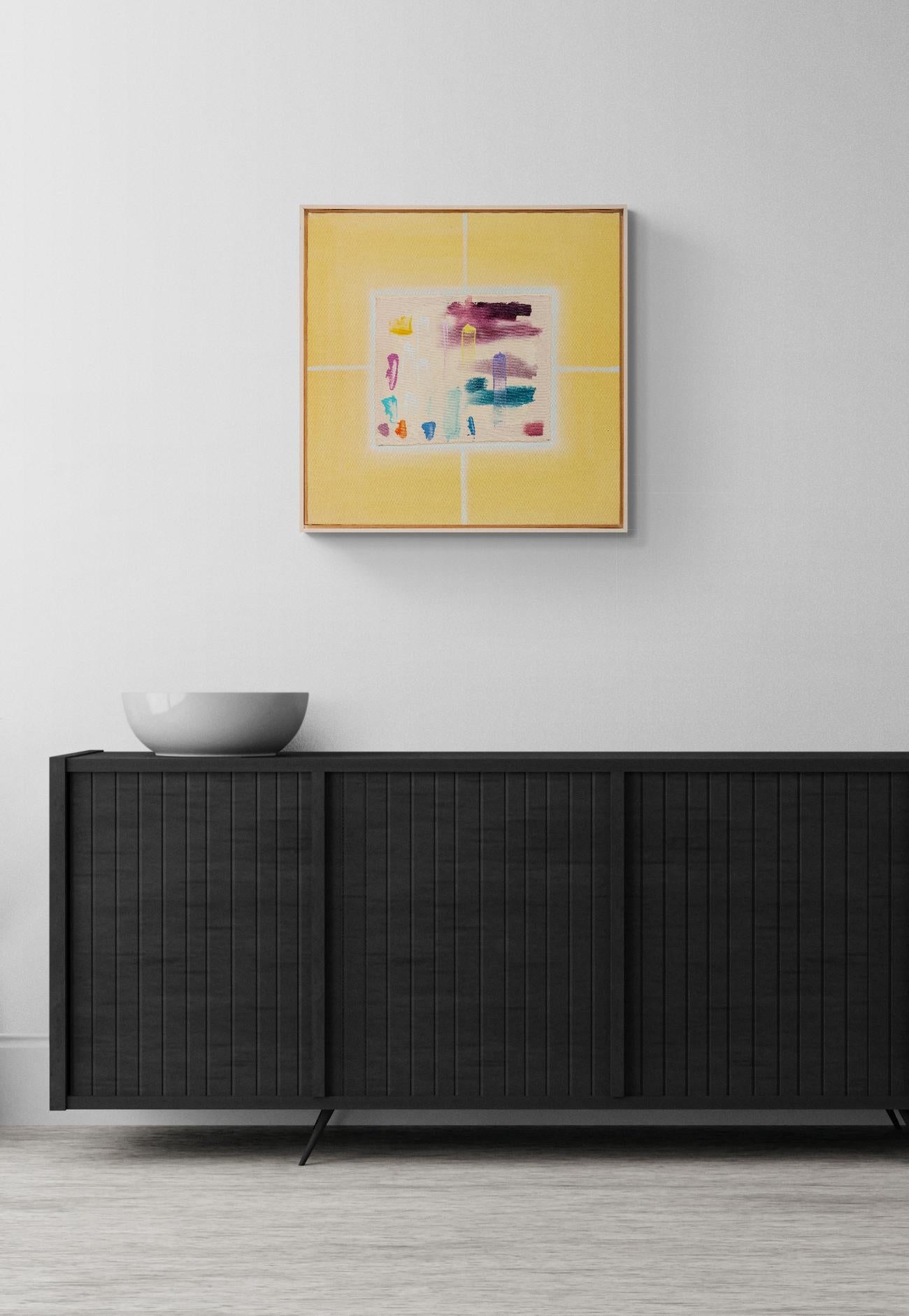 Suite Georgia: Simetría - moderno, contemporáneo, abstracto, acrílico sobre lienzo en venta 5
