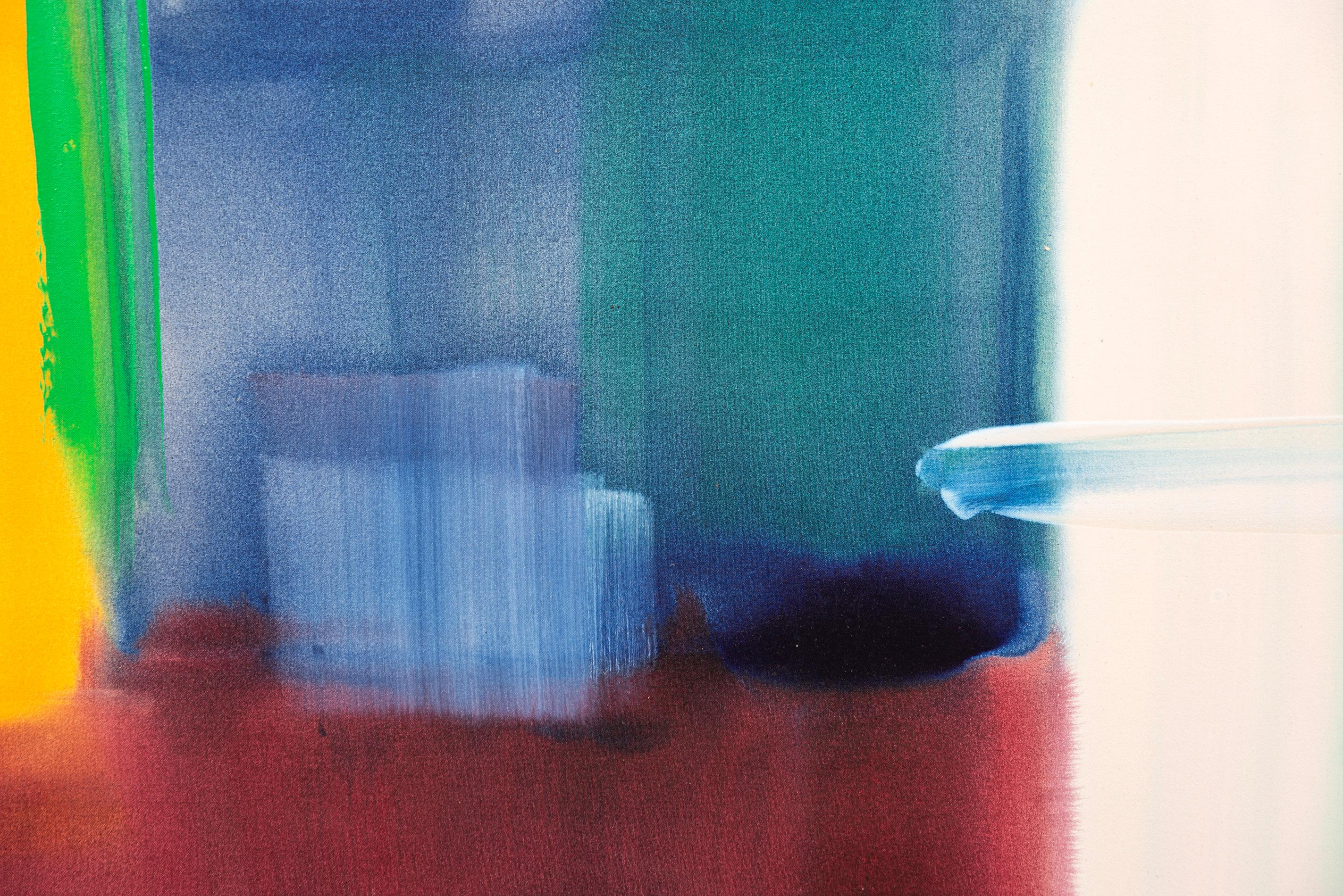 Good Run - moderno, contemporaneo, astratto, acrilico su tela in vendita 4