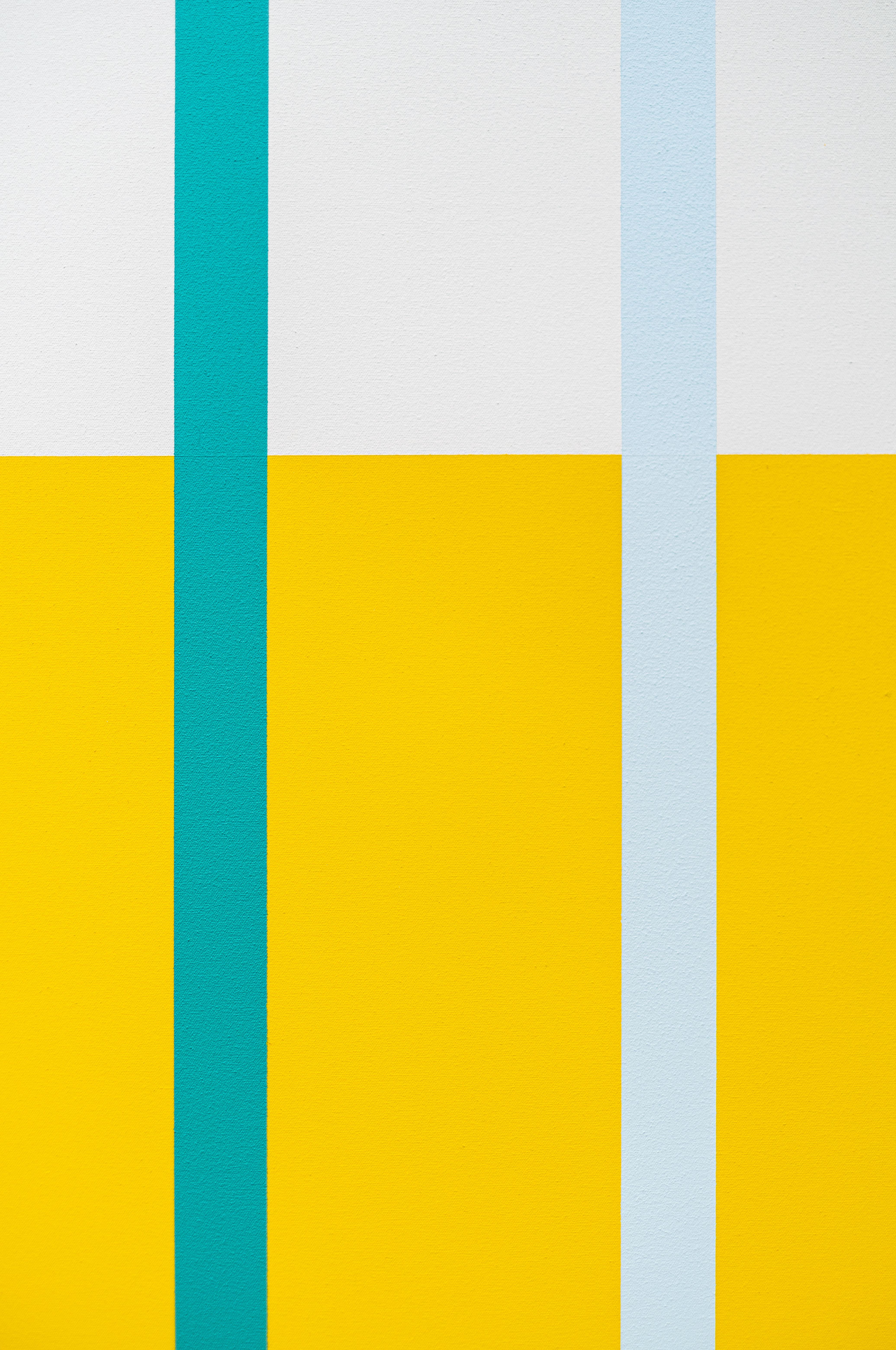 Landschaft #1 (Bäume) - modern, zeitgenössisch, abstrakt, Acryl auf Leinwand im Angebot 7