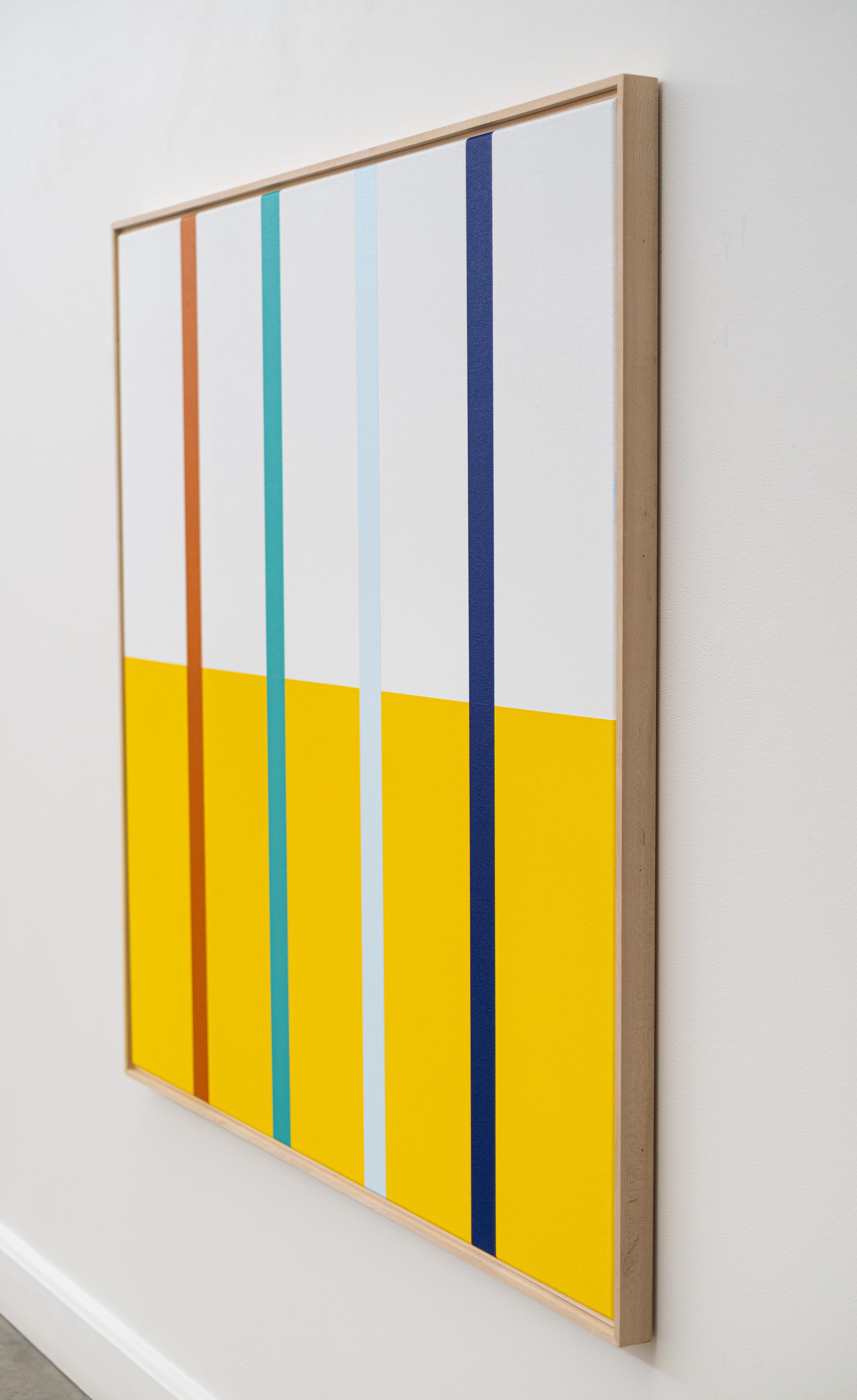 Landschaft #1 (Bäume) - modern, zeitgenössisch, abstrakt, Acryl auf Leinwand im Angebot 2