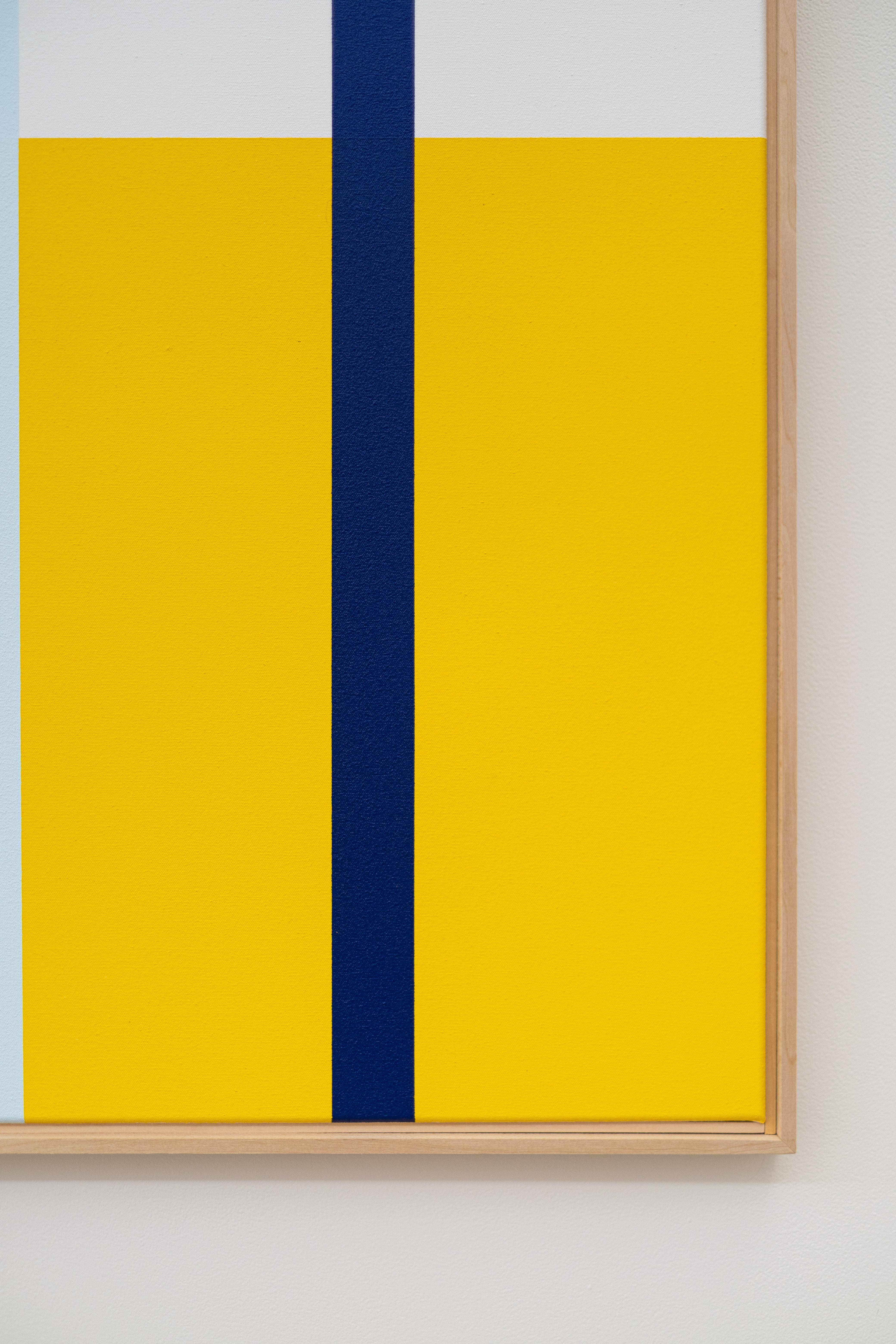 Landschaft #1 (Bäume) - modern, zeitgenössisch, abstrakt, Acryl auf Leinwand im Angebot 3