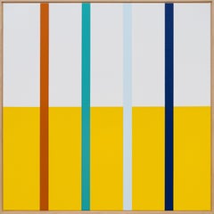 Landscape #1 (trees) - modern, contemporary, abstract, acrylic on canvas