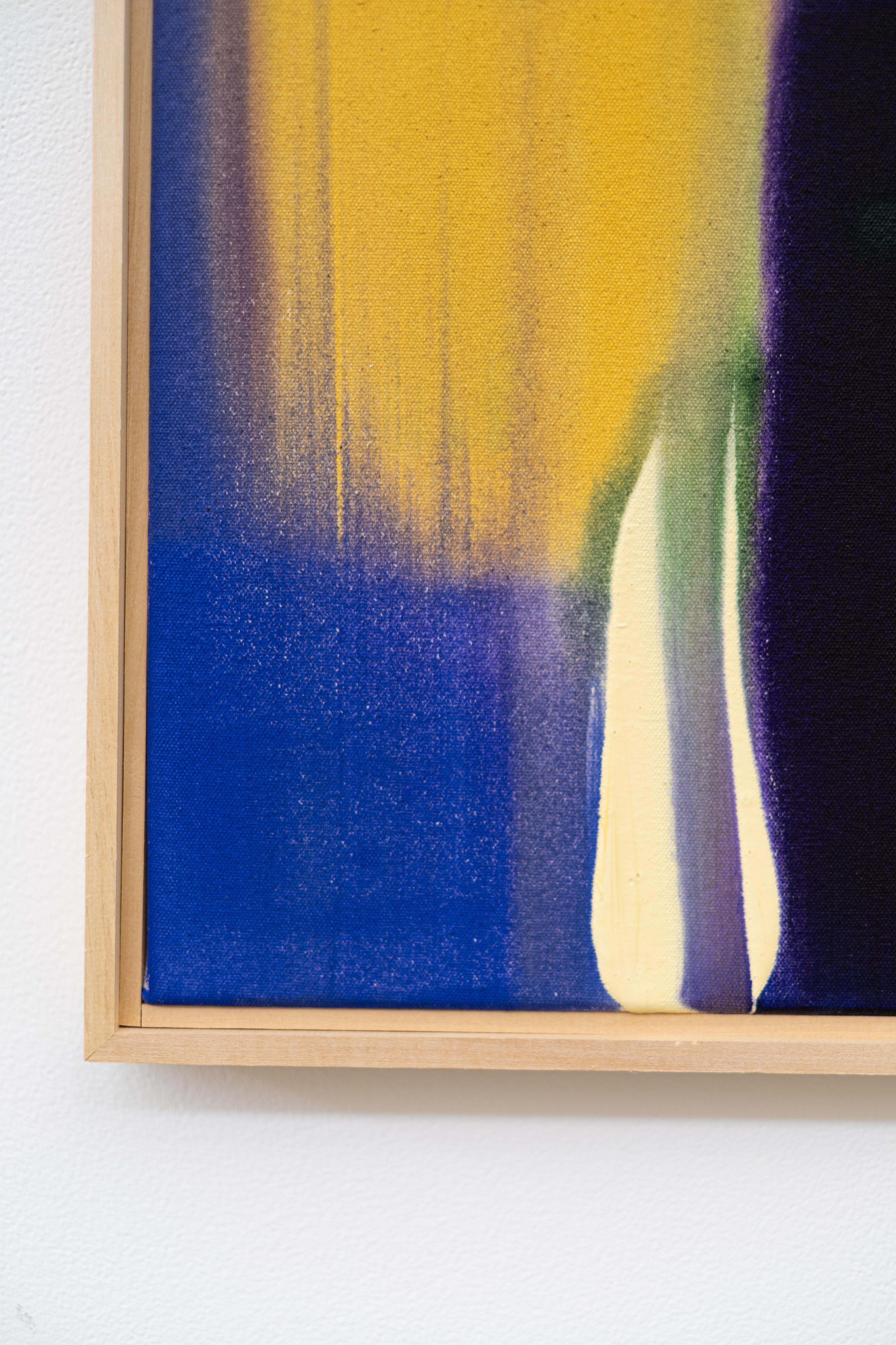 This is one of a series of colourful abstract expression paintings by Milly Ristvedt.

For more than six decades, Milly Ristvedt has explored the power of colour as a visual language in her uniquely singular voice. In this new series of works, she