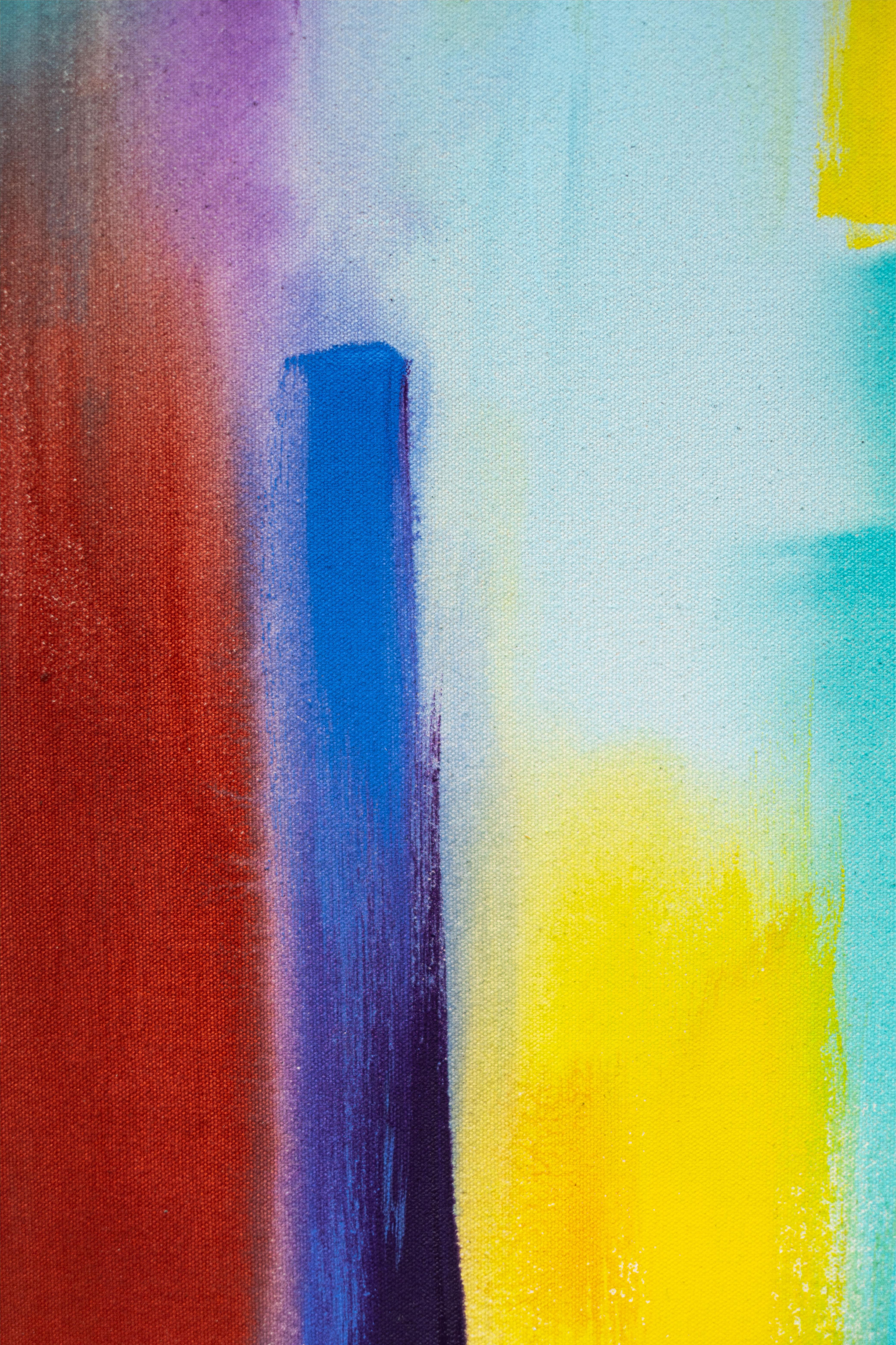 Life Itself #3 - modern, contemporary, abstract, acrylic on canvas For Sale 2