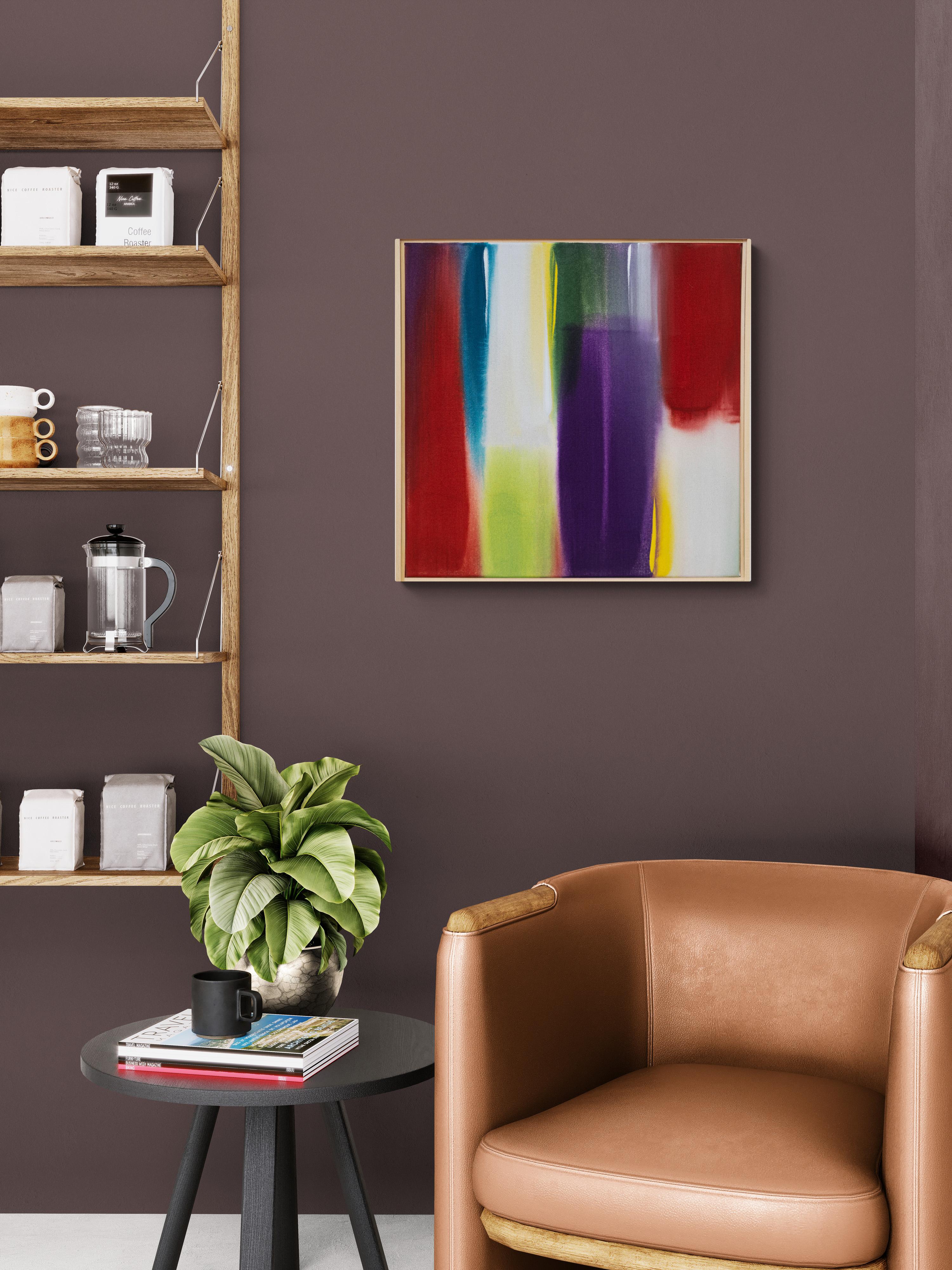 La vida misma #4 - moderno, contemporáneo, abstracto, acrílico sobre lienzo en venta 5