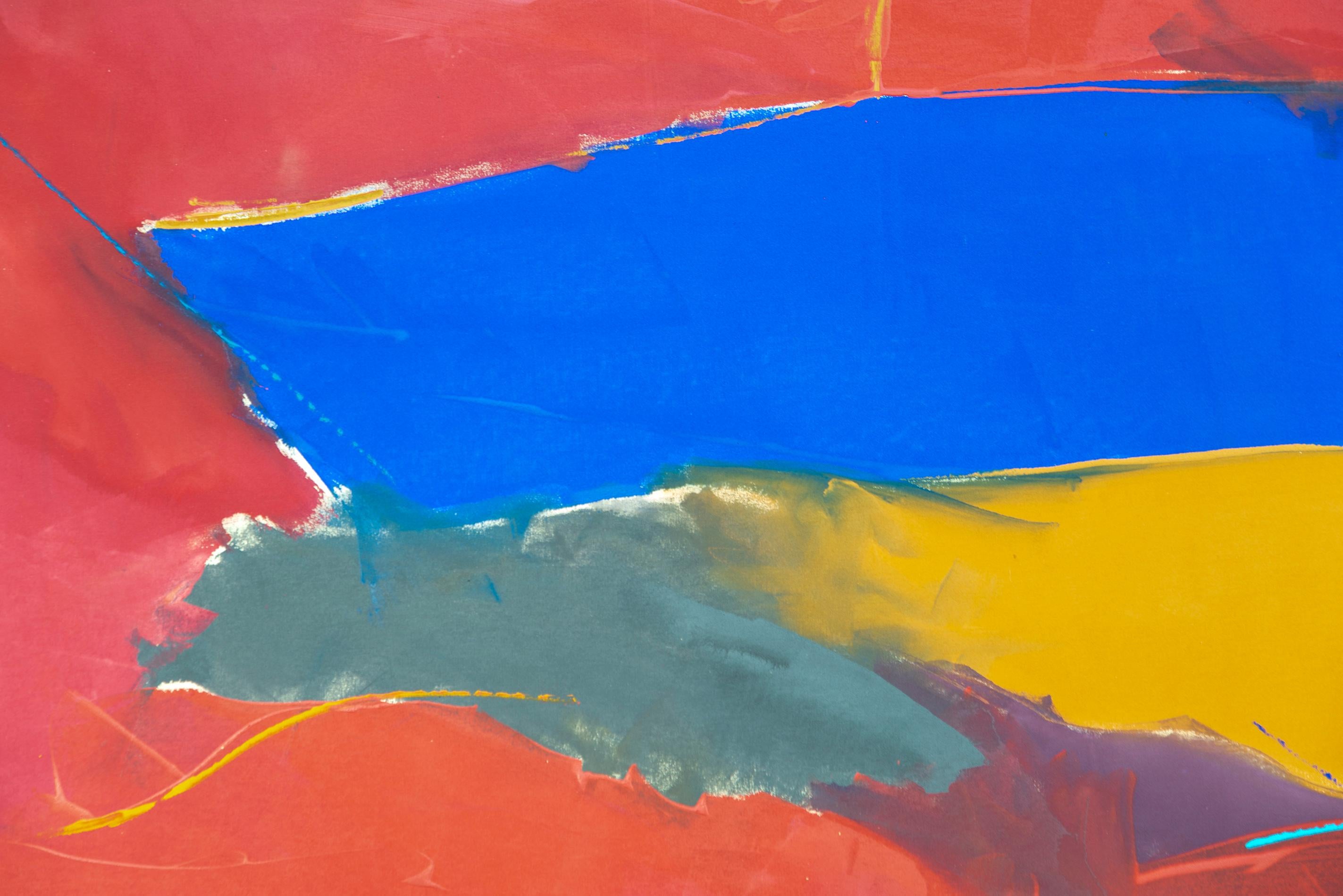 Este colorido cuadro expresionista abstracto es obra de la galardonada artista Milly Ristvedt.

Durante décadas, Milly Ristvedt ha explorado el potencial ilimitado y el poder del color para expresar emociones. Altamente considerado