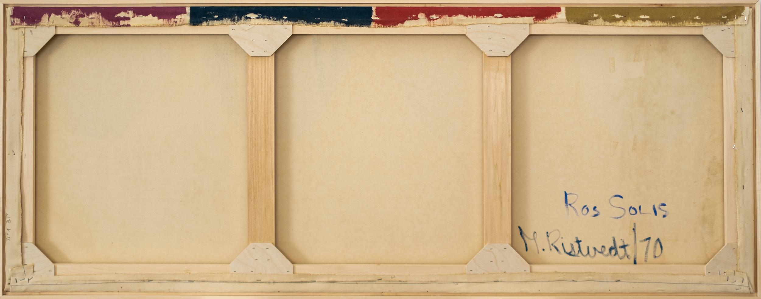 Ros Solis - kühn, modern, farbenfroh, minimalistisch, abstrakt, Acryl auf Leinwand im Angebot 7