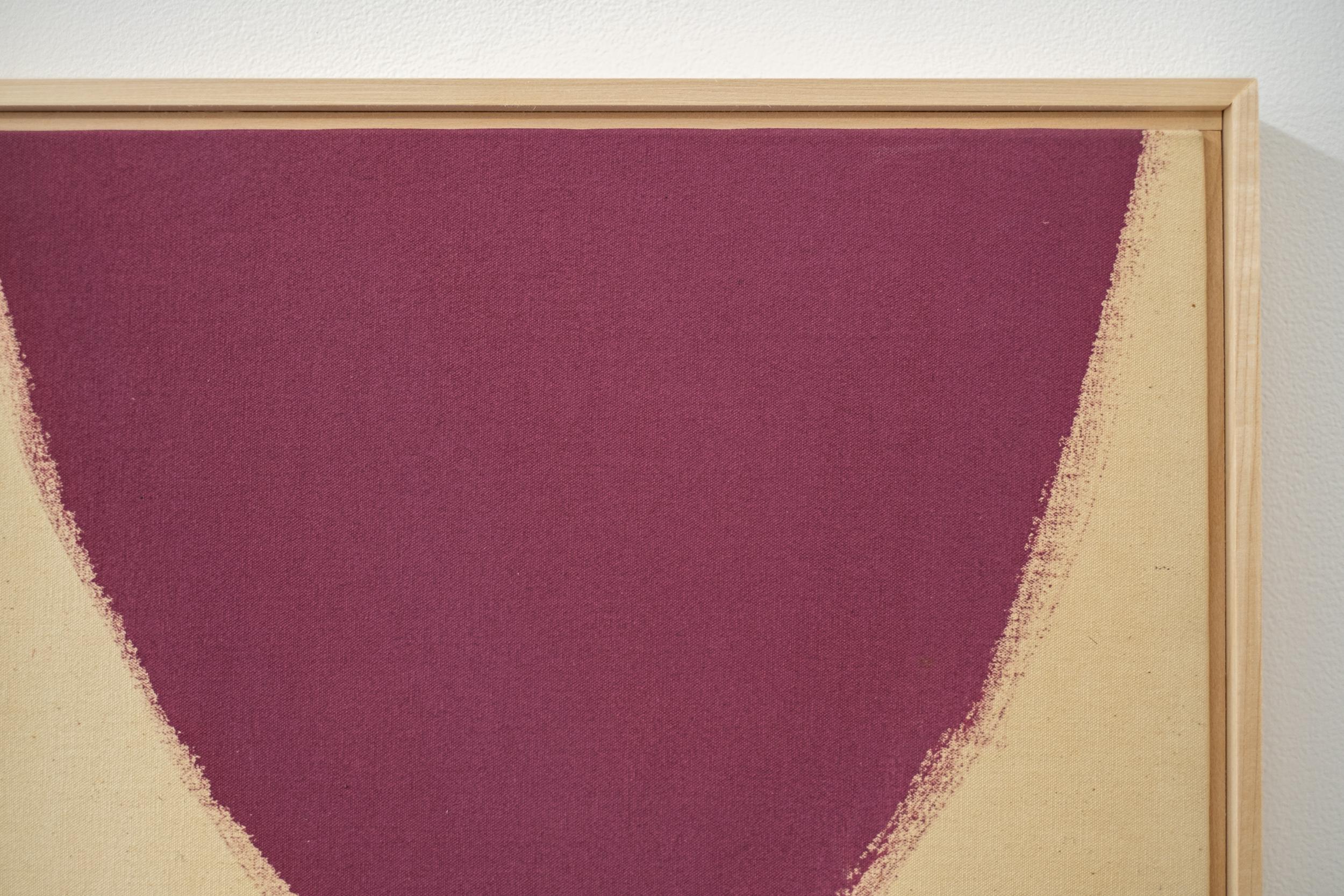 Ros Solis - kühn, modern, farbenfroh, minimalistisch, abstrakt, Acryl auf Leinwand im Angebot 1