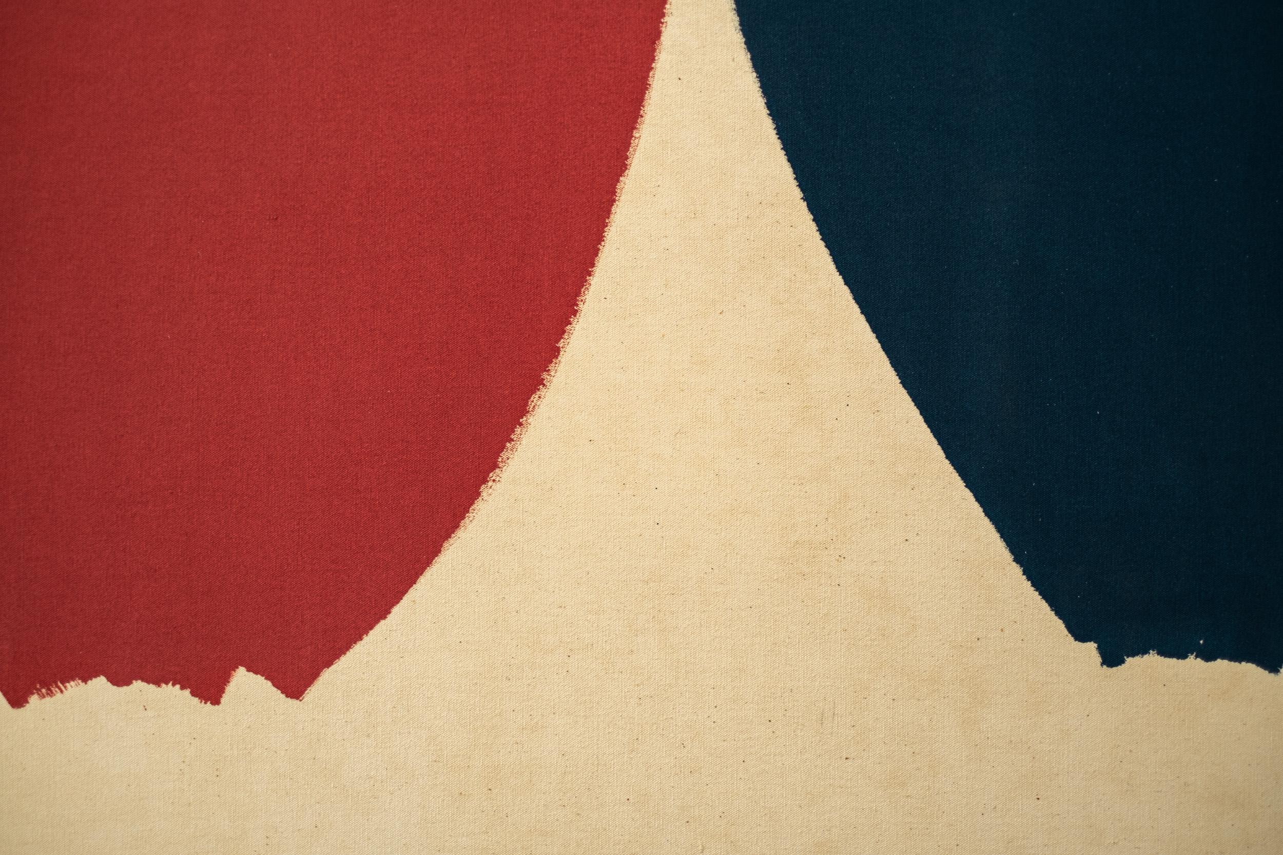 Ros Solis - kühn, modern, farbenfroh, minimalistisch, abstrakt, Acryl auf Leinwand im Angebot 2
