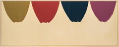 Ros Solis - audacieux, moderne, coloré, minimaliste, abstrait, acrylique sur toile