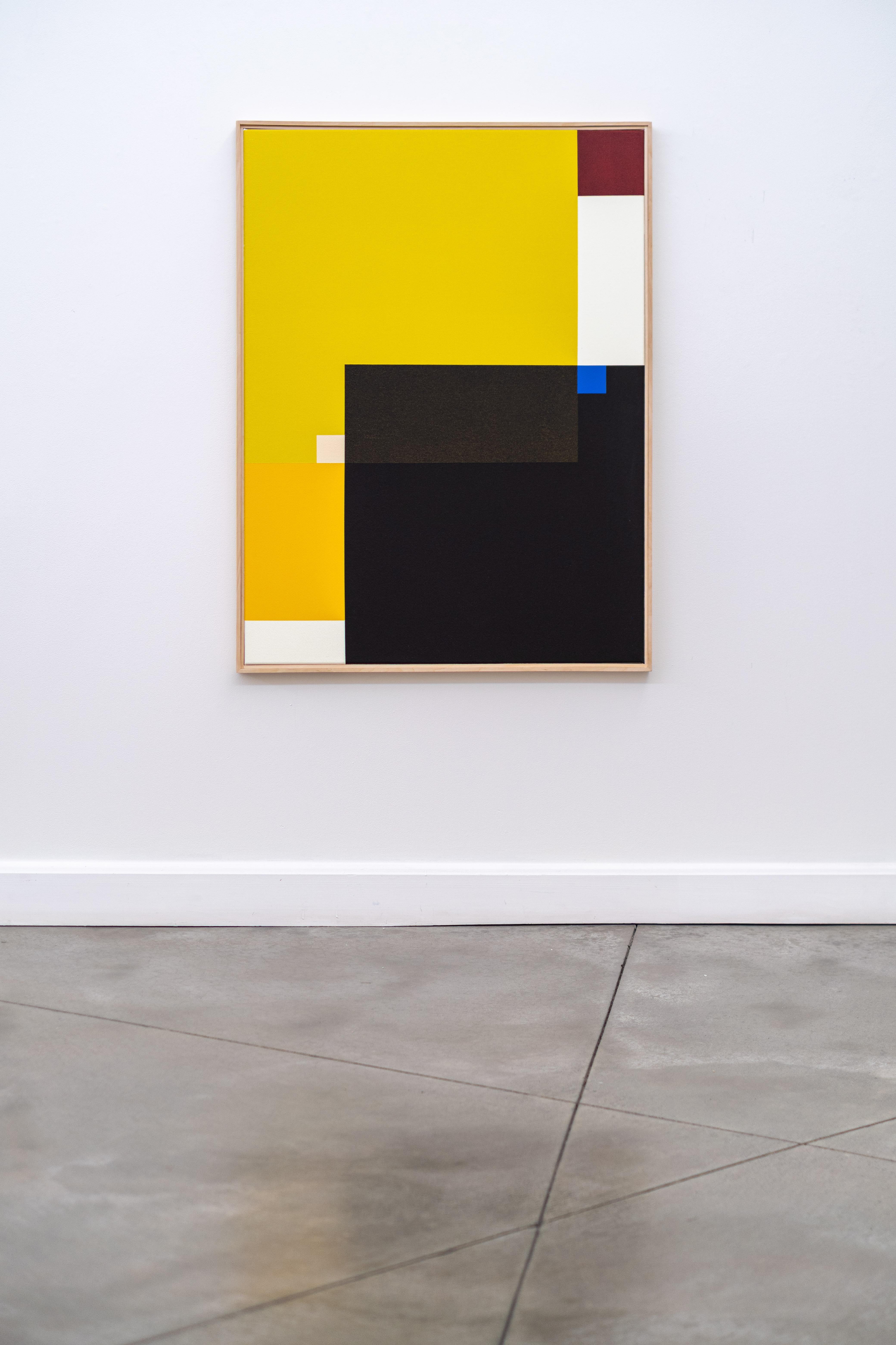 Sistemas #1 - moderno, contemporáneo, abstracto, acrílico sobre lienzo - Painting de Milly Ristvedt