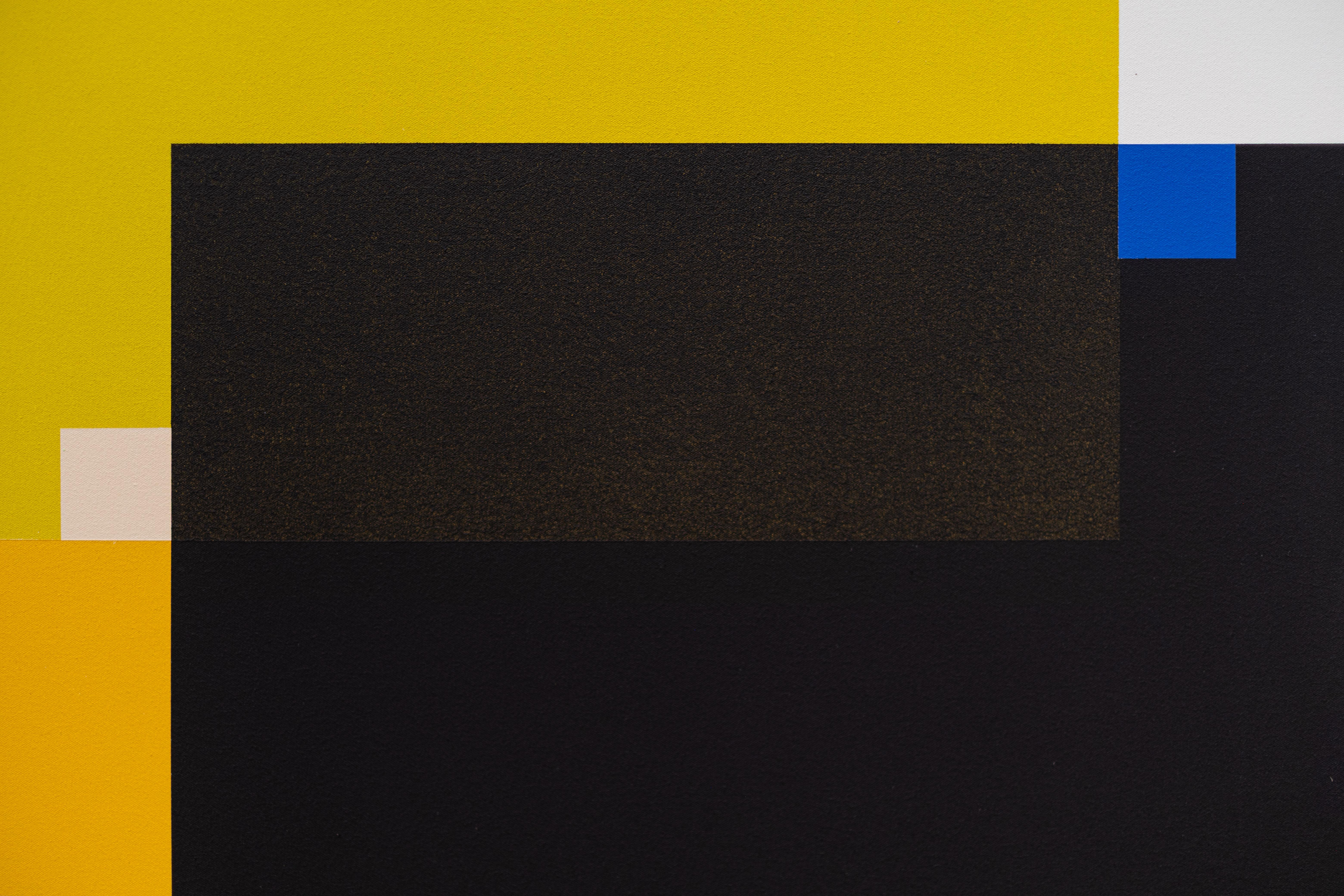 Sistemas #1 - moderno, contemporáneo, abstracto, acrílico sobre lienzo en venta 2
