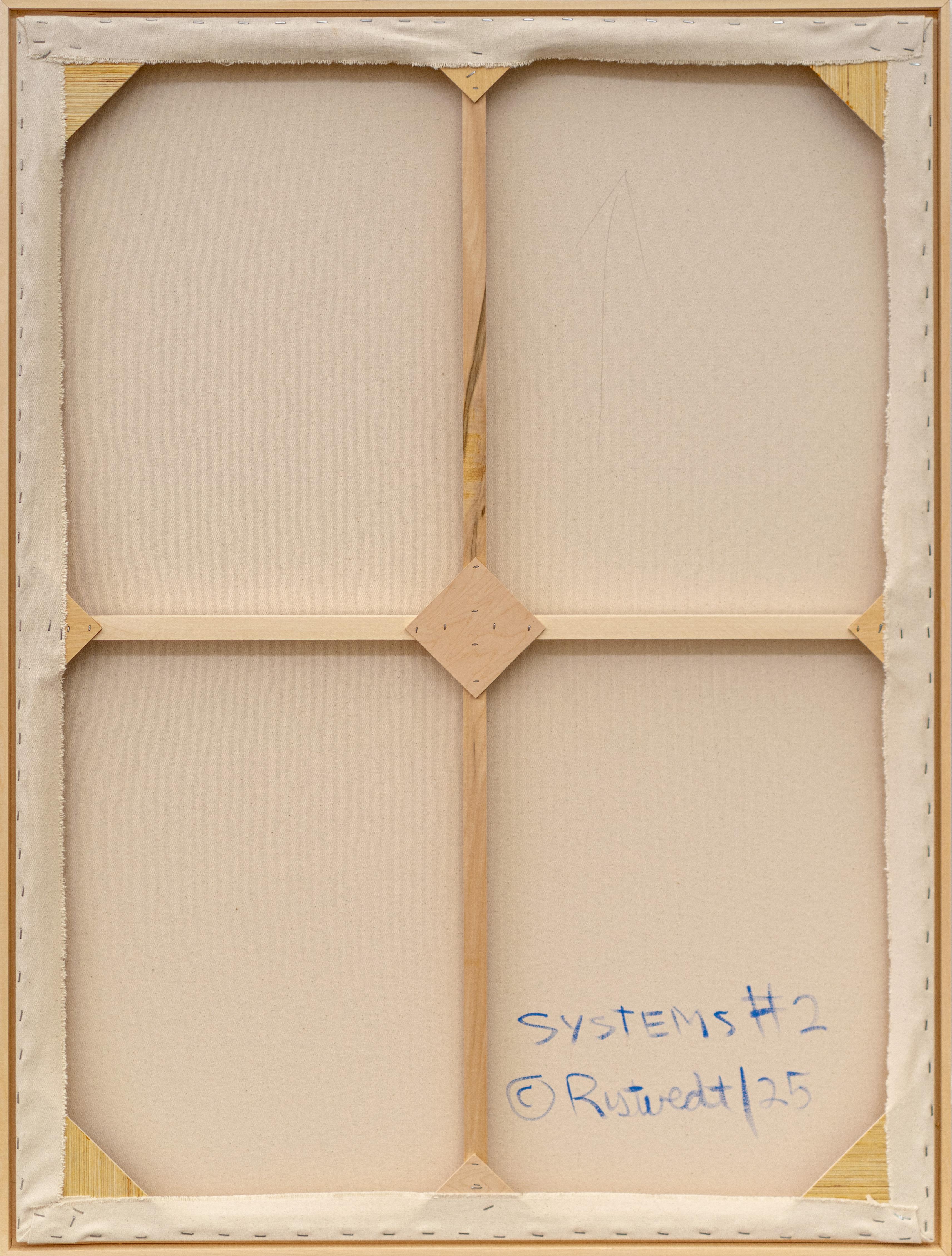 Systems #2 - modern, zeitgenössisch, abstrakt, Acryl auf Leinwand im Angebot 8