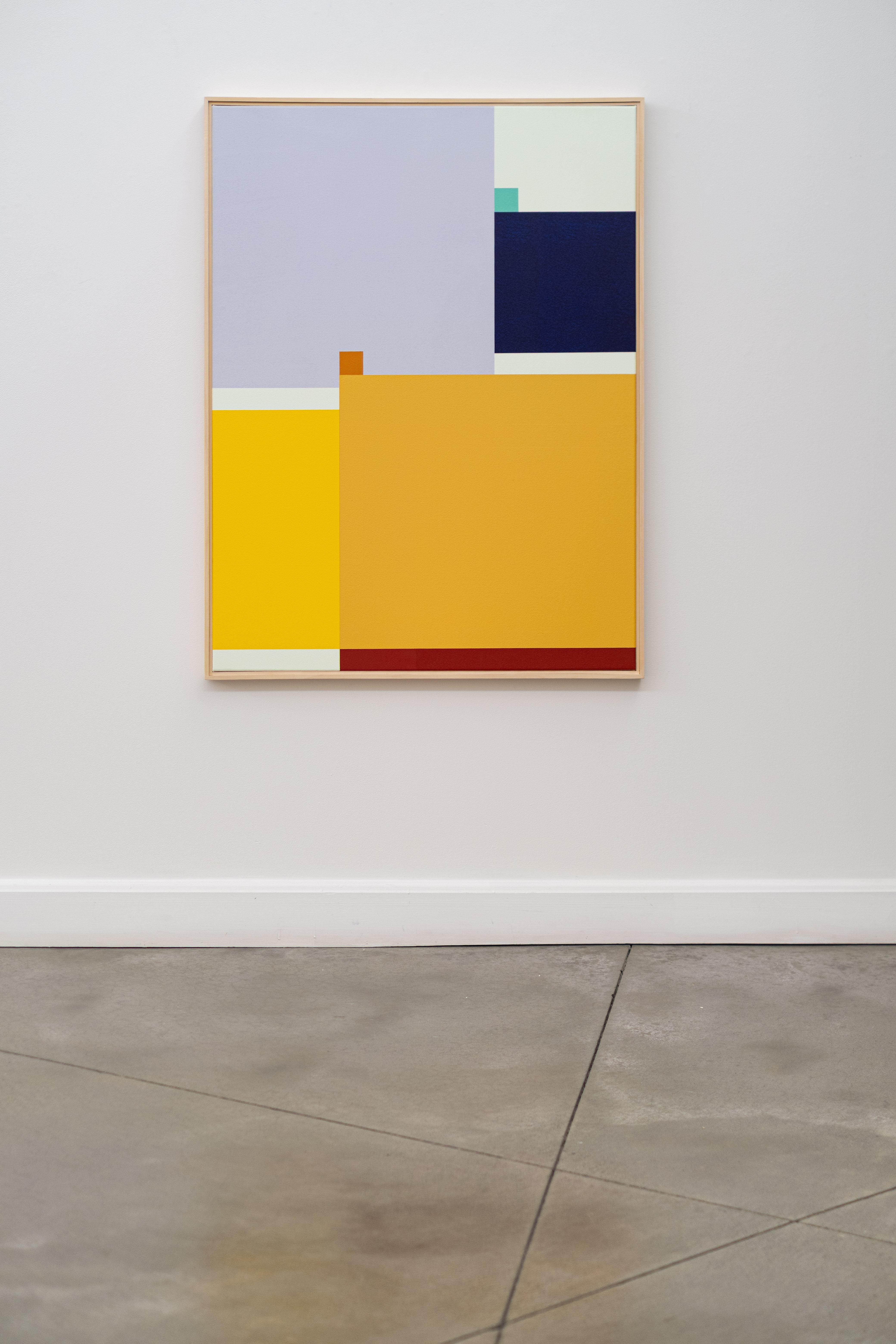 Systèmes #3 - moderne, contemporain, abstrait, acrylique sur toile - Painting de Milly Ristvedt