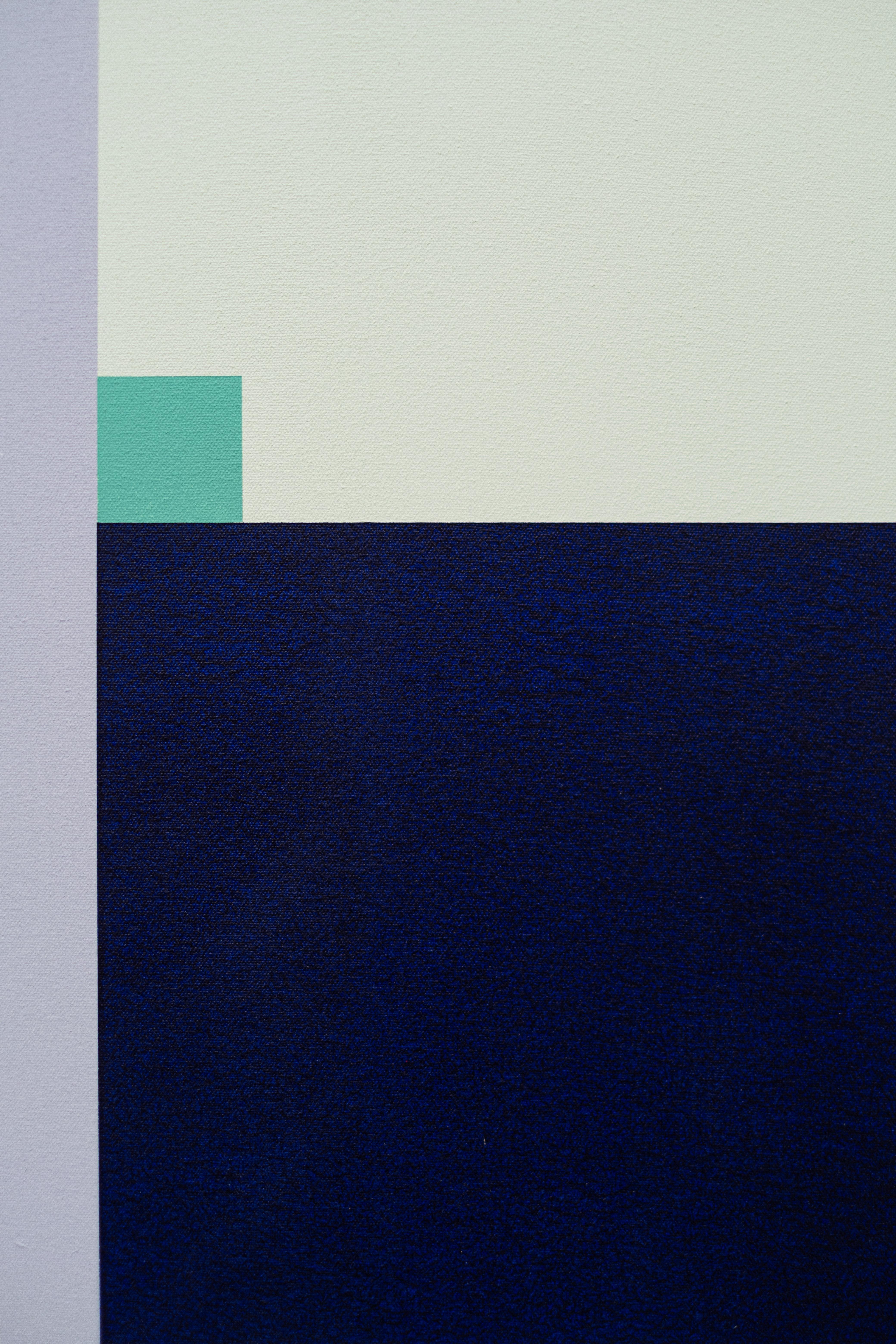 Systèmes #3 - moderne, contemporain, abstrait, acrylique sur toile en vente 2