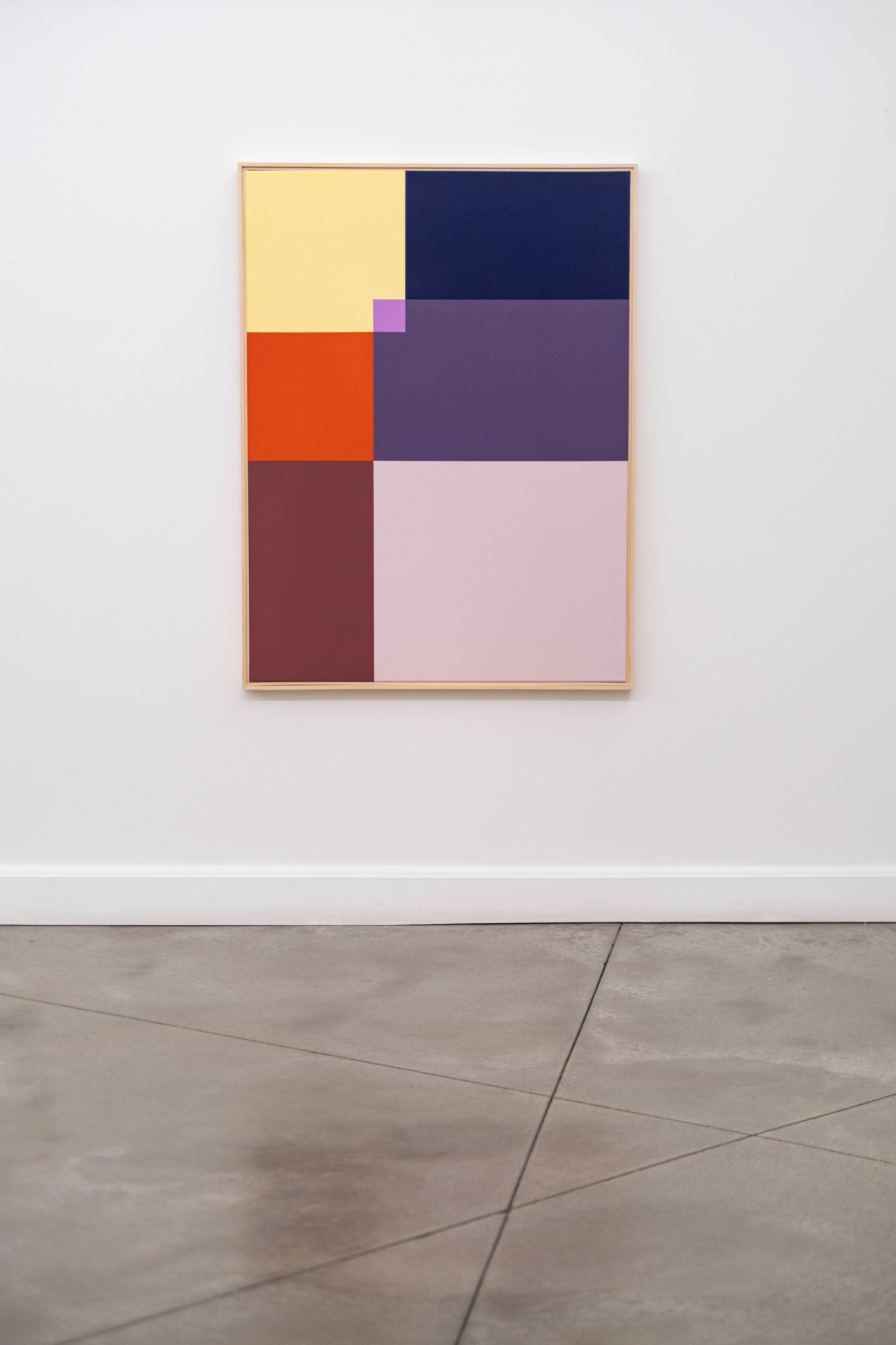 Sistemas #4 - moderno, contemporáneo, abstracto, acrílico sobre lienzo - Painting de Milly Ristvedt
