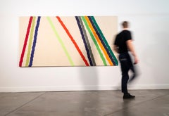 Winter Green - Contemporary Abstract Painting, Acrylic on Canvas, 1969