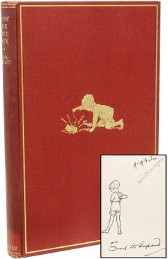 MILNE, A. A.. Now We Are Six. 1927 - FIRST EDITION - SIGNED BY MILNE & SHEPHARD