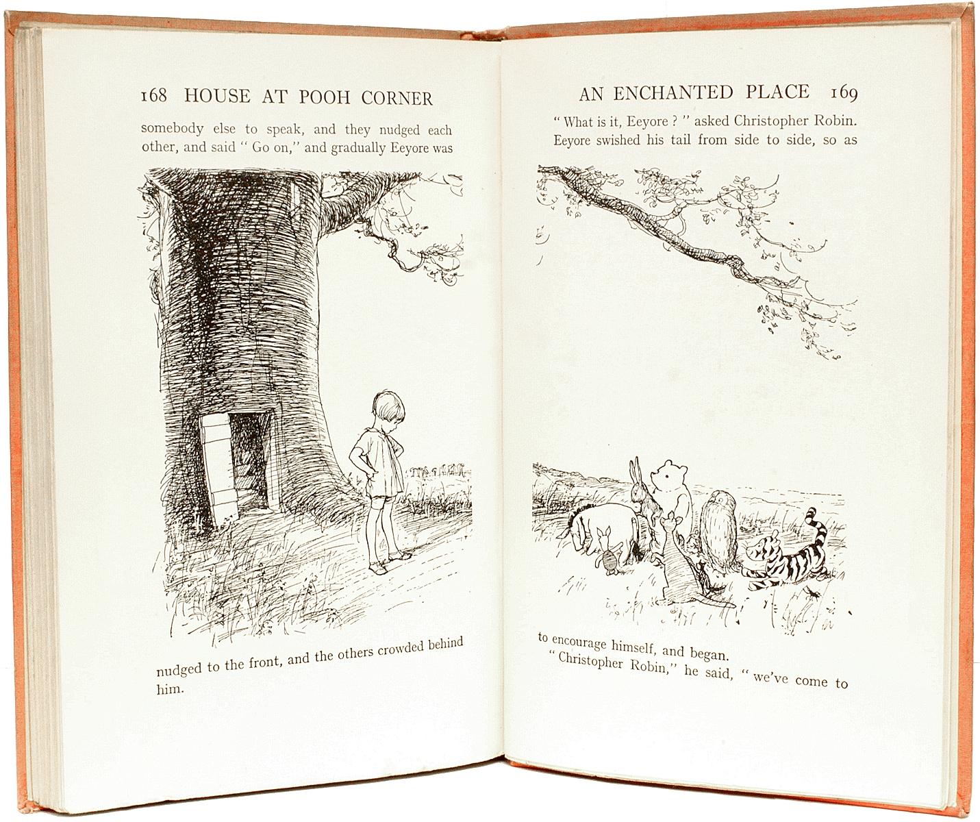 Early 20th Century MILNE, A. A. The House at Pooh Corner, 1928, First Edition