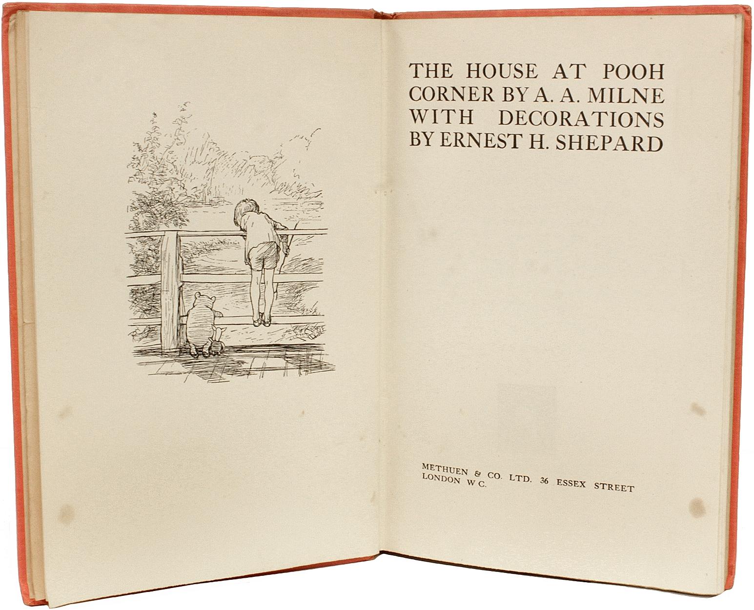 the house at pooh corner 1928 value