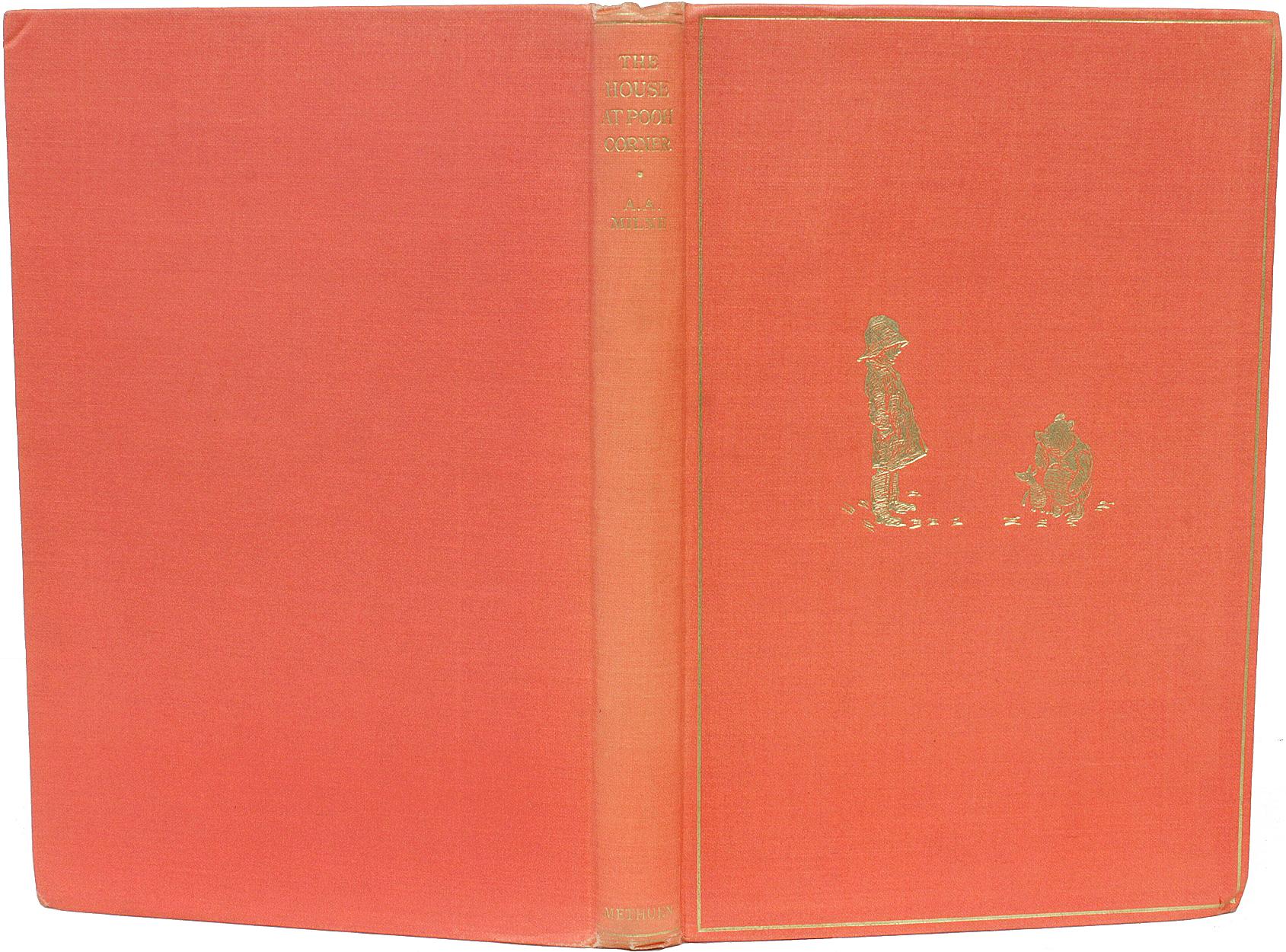 MILNE, A. A.. The House At Pooh Corner - 1928 - FIRST EDITION - WITH THE DJ In Good Condition In Hillsborough, NJ