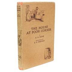 MILNE, A. A.. The House At Pooh Corner - 1928 - FIRST EDITION - WITH THE DJ