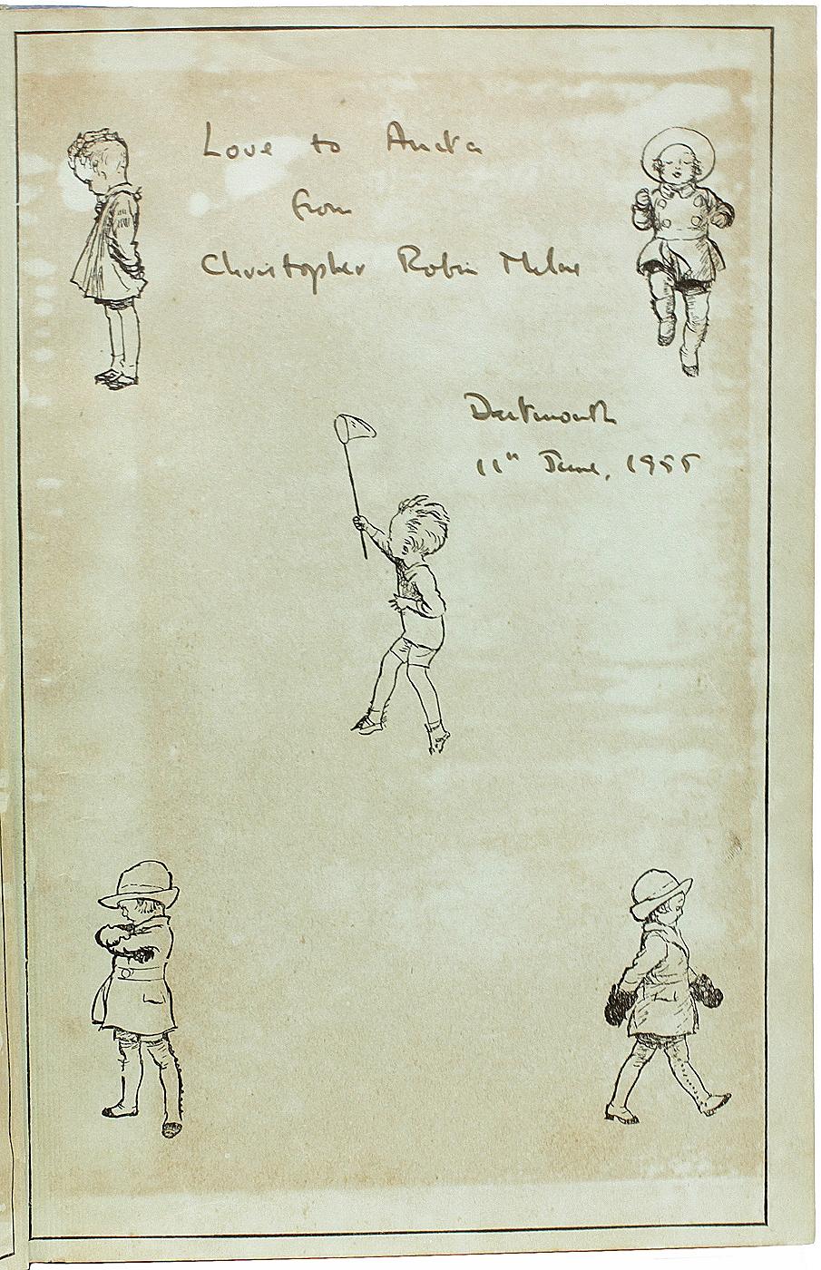 A.A. MILNE. Quando eravamo molto giovani. ISCRITTO DA CHRISTOPHER ROBIN MILNE In condizioni buone in vendita a Hillsborough, NJ