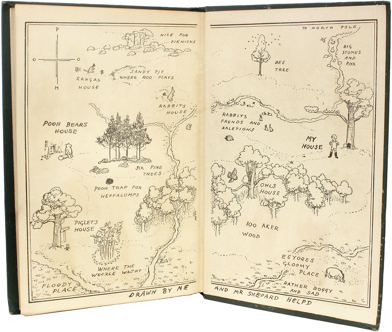 MILNE, A. Winnie The Pooh. (1926 - Première édition - Première PRIX) en vente 2