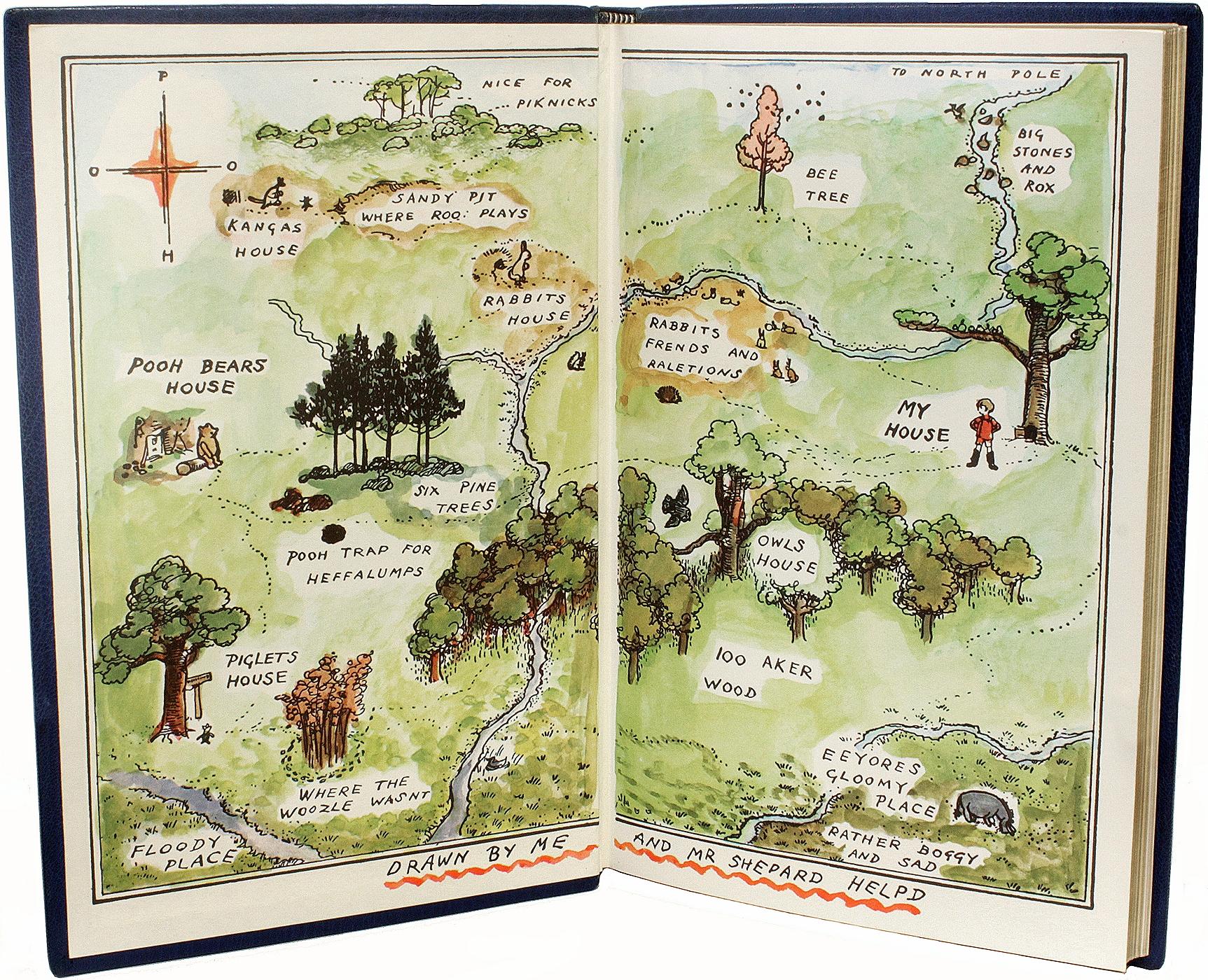 MILNE, A. A.. Winnie l'ourson - 1973 - PREMIÈRE ÉDITION LIMITÉE SIGNÉE ! en vente 3