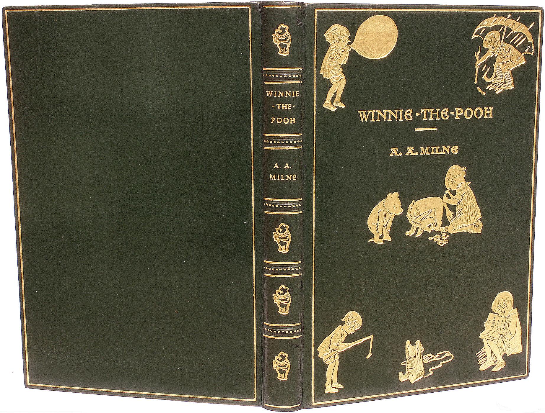 AUTORE: MILNE, A. A. MILNE 

TITOLO: Winnie The Pooh.

EDITORE: Londra: Methuen & Co. Ltd., 1967.

DESCRIZIONE: 1 volume, 7-1/4