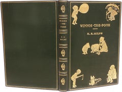 MILNE, A. A.. Winnie The Pooh. IN A FINE EXTRA GILT BINDING !