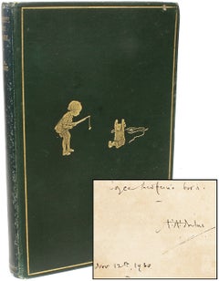 MILNE, A. A.. Winnie Puuh. VORLAGEDOKUMENT - NEUNTE AUFLAGE - 1929