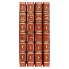 MILNE. Complete Set Of The 4 Winnie The Pooh Books - 4 Vols. IN FINE BINDINGS !