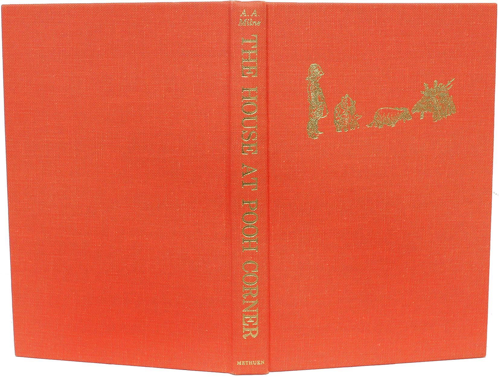 MILNE, House At Pooh Corner, 1ST COLOR ED INSCRIBED BY CHRISTOPHER 'ROBIN' MILNE In Good Condition In Hillsborough, NJ