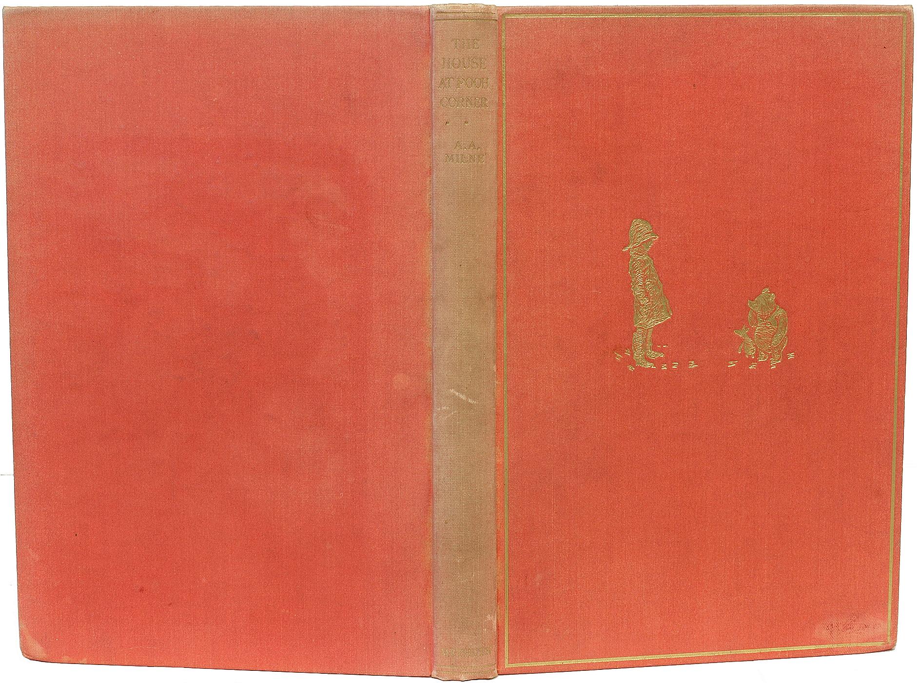 Britannique MILNE House At Pooh Corner. 1ST ED - 1928 - SIGNED BY E. H. SHEPHARD WITH AN ALS en vente