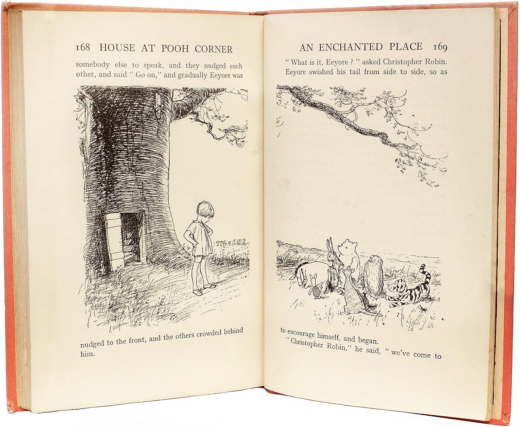 MILNE House At Pooh Corner. 1ST ED - 1928 - SIGNED BY E. H. SHEPHARD WITH AN ALS en vente 2