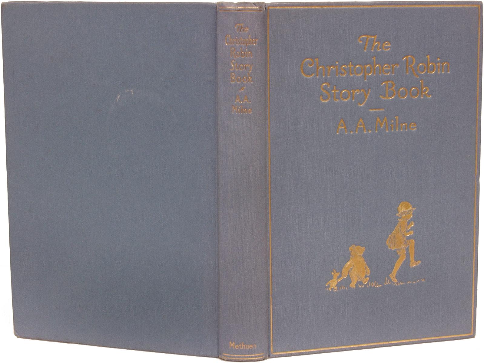 Milne, The Christopher Robin Story Book First Edition Signed by Ernest Shepard In Good Condition In Hillsborough, NJ